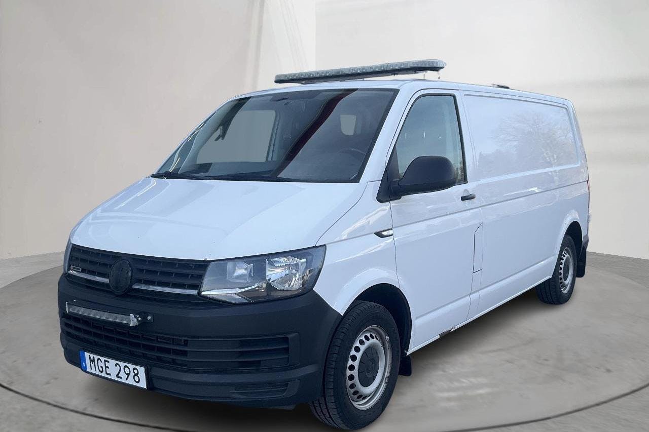VW Transporter T6 2.0 TDI BMT Skåp 4MOTION (150hk) - 123 720 km - Automaatne - valge - 2016