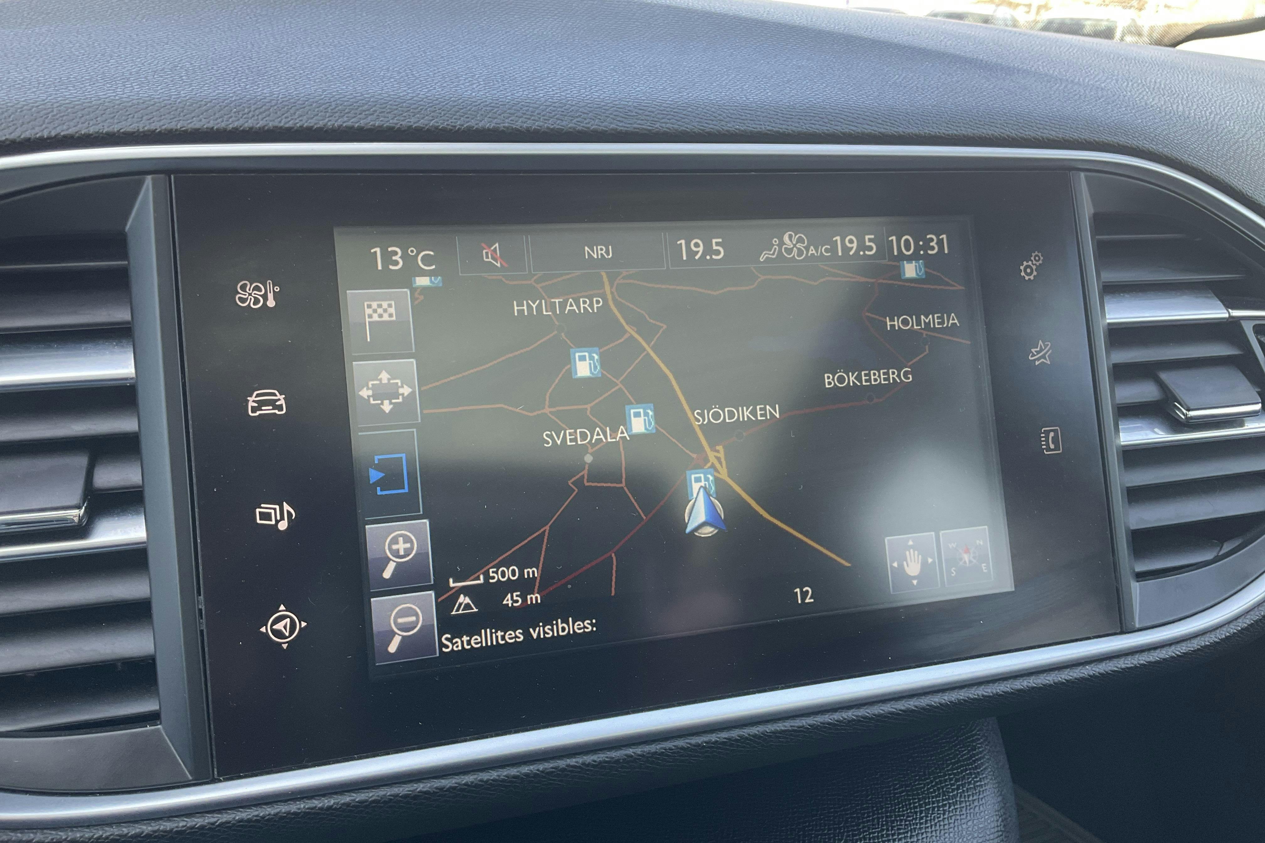 Peugeot 308 PureTech 5dr (130hk) - 127 640 km - Automatic - Dark Grey - 2017