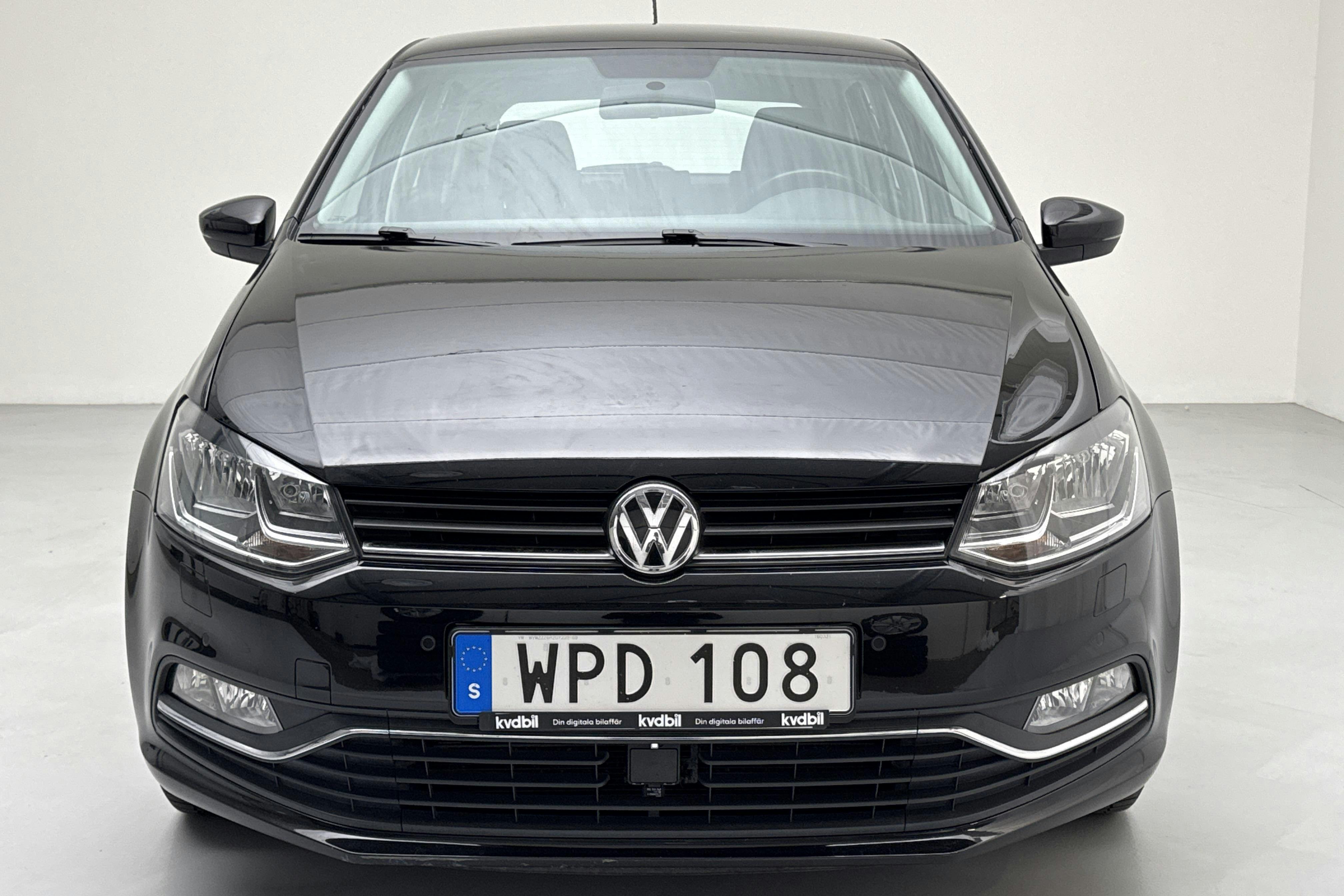 VW Polo 1.2 TSI 5dr (90hk) - 75 950 km - Manual - black - 2016