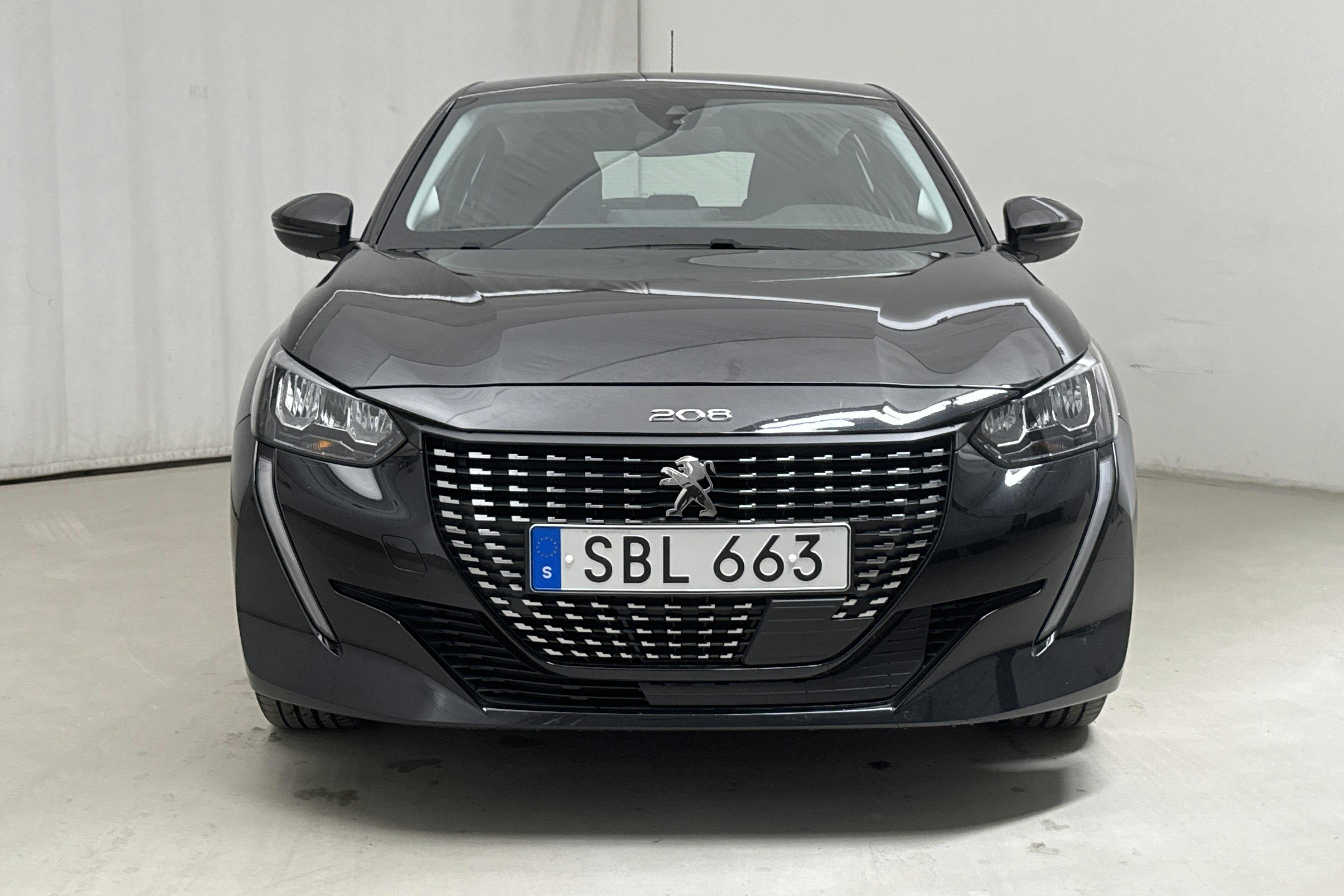 Peugeot 208 1.2 PureTech 5dr (75hk) - 59 930 km - Käsitsi - must - 2022