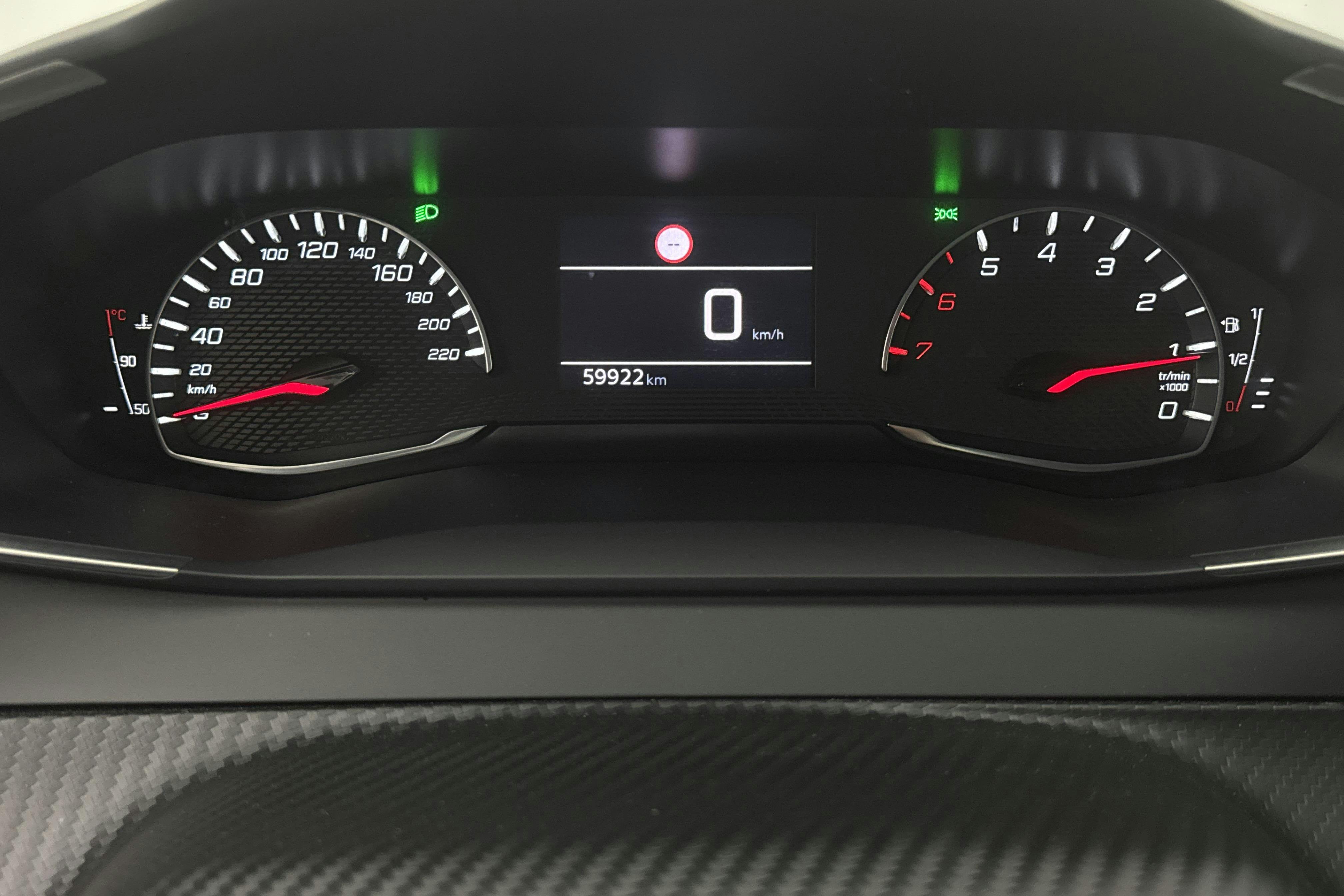 Peugeot 208 1.2 PureTech 5dr (75hk) - 59 930 km - Käsitsi - must - 2022