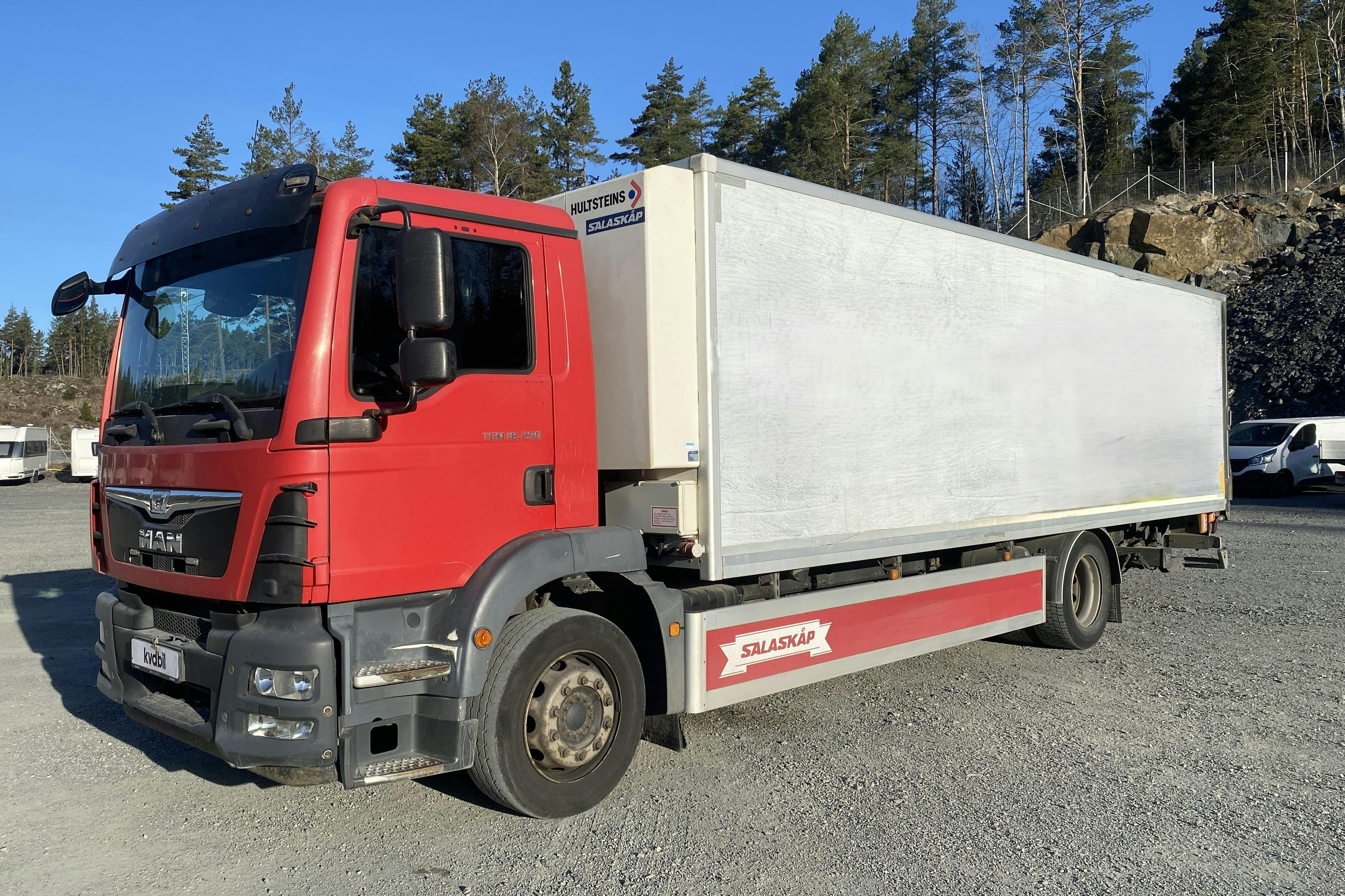 M.A.N TGM 18.290 LL - 191 557 km - Automaattinen - punainen - 2014