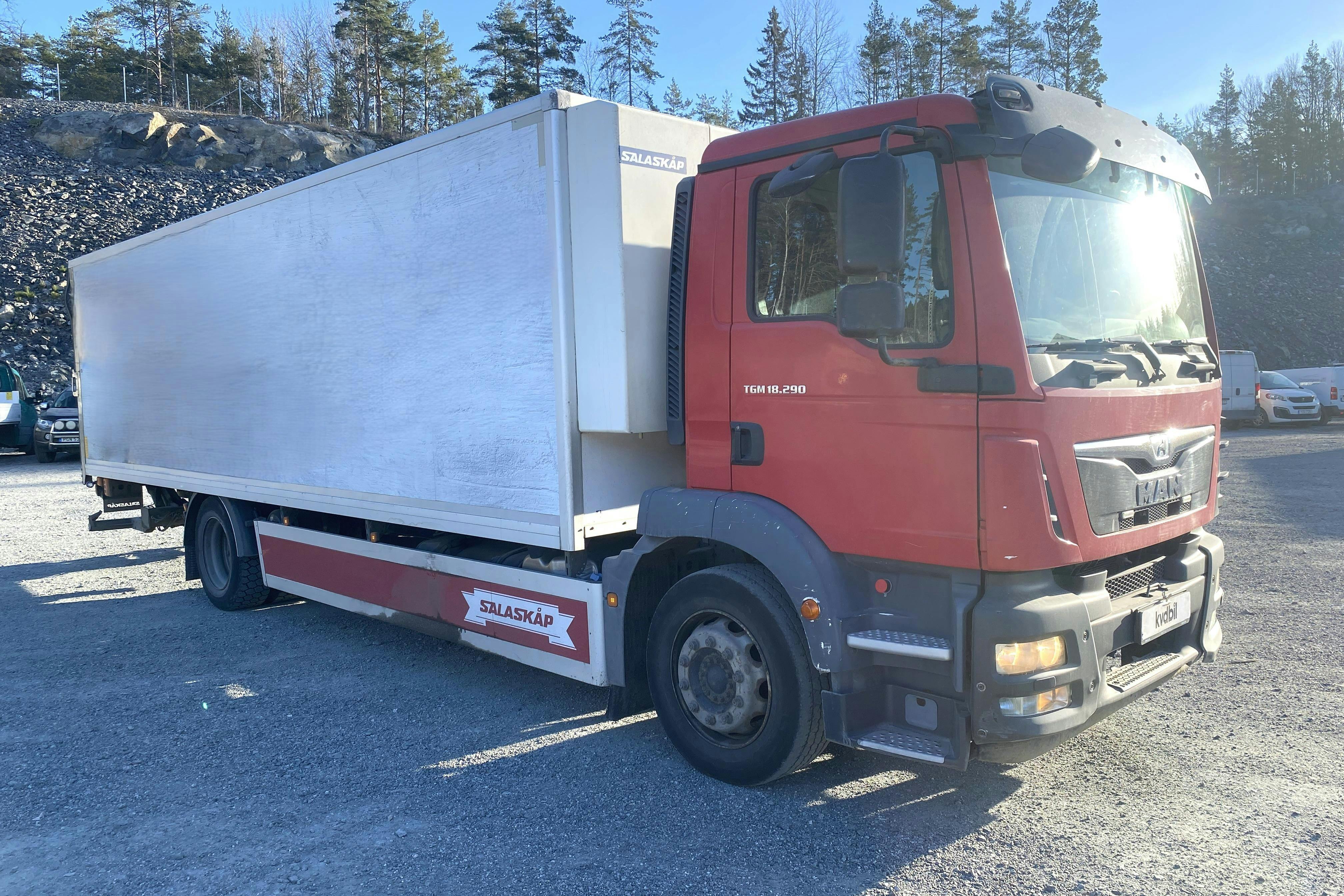 M.A.N TGM 18.290 LL - 191 557 km - Automaattinen - punainen - 2014