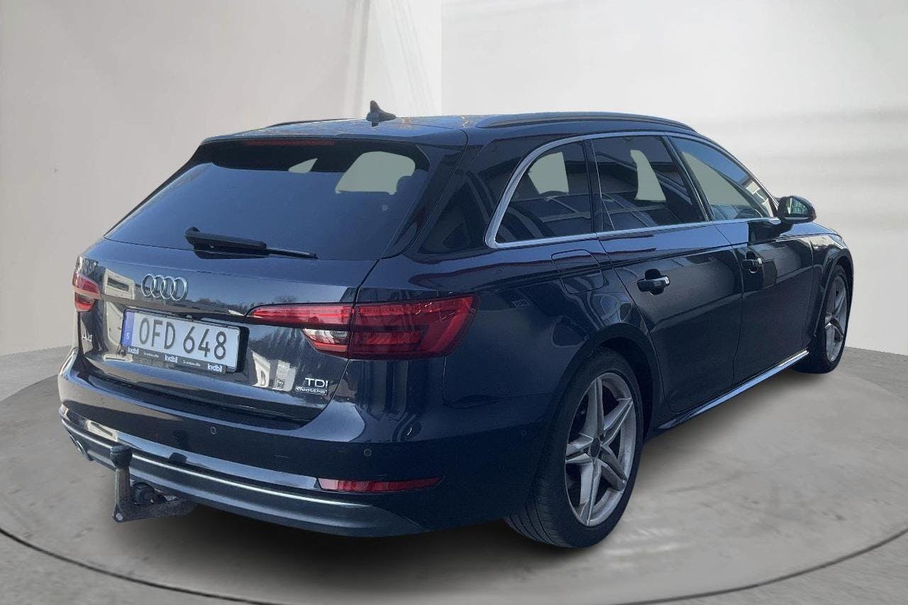 Audi A4 2.0 TDI Avant quattro (190hk) - 167 170 km - Automatic - blue - 2017