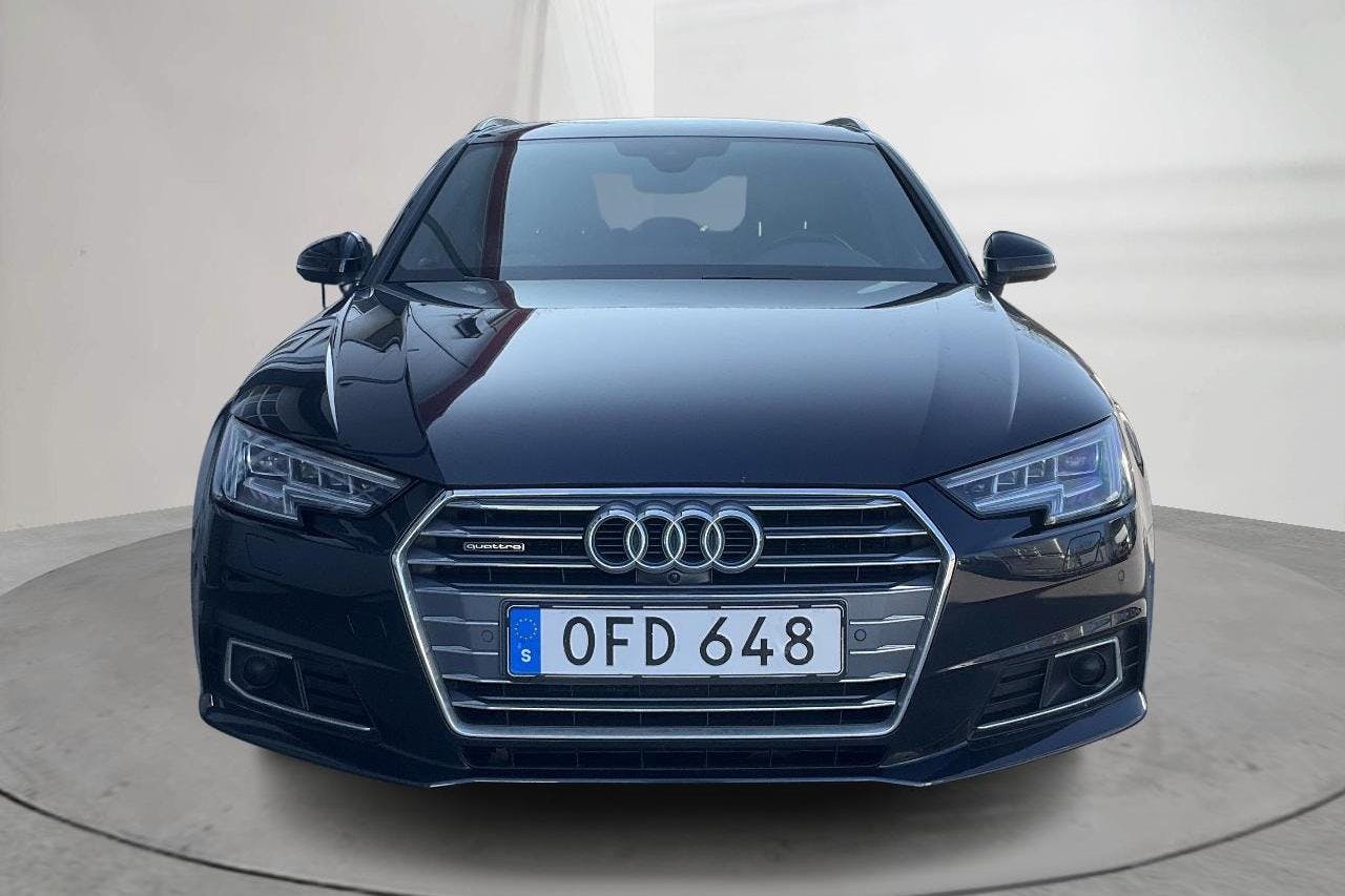 Audi A4 2.0 TDI Avant quattro (190hk) - 167 170 km - Automatic - blue - 2017