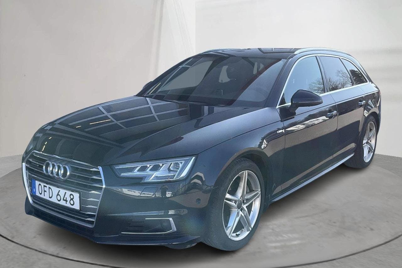 Audi A4 2.0 TDI Avant quattro (190hk) - 167 170 km - Automatic - blue - 2017
