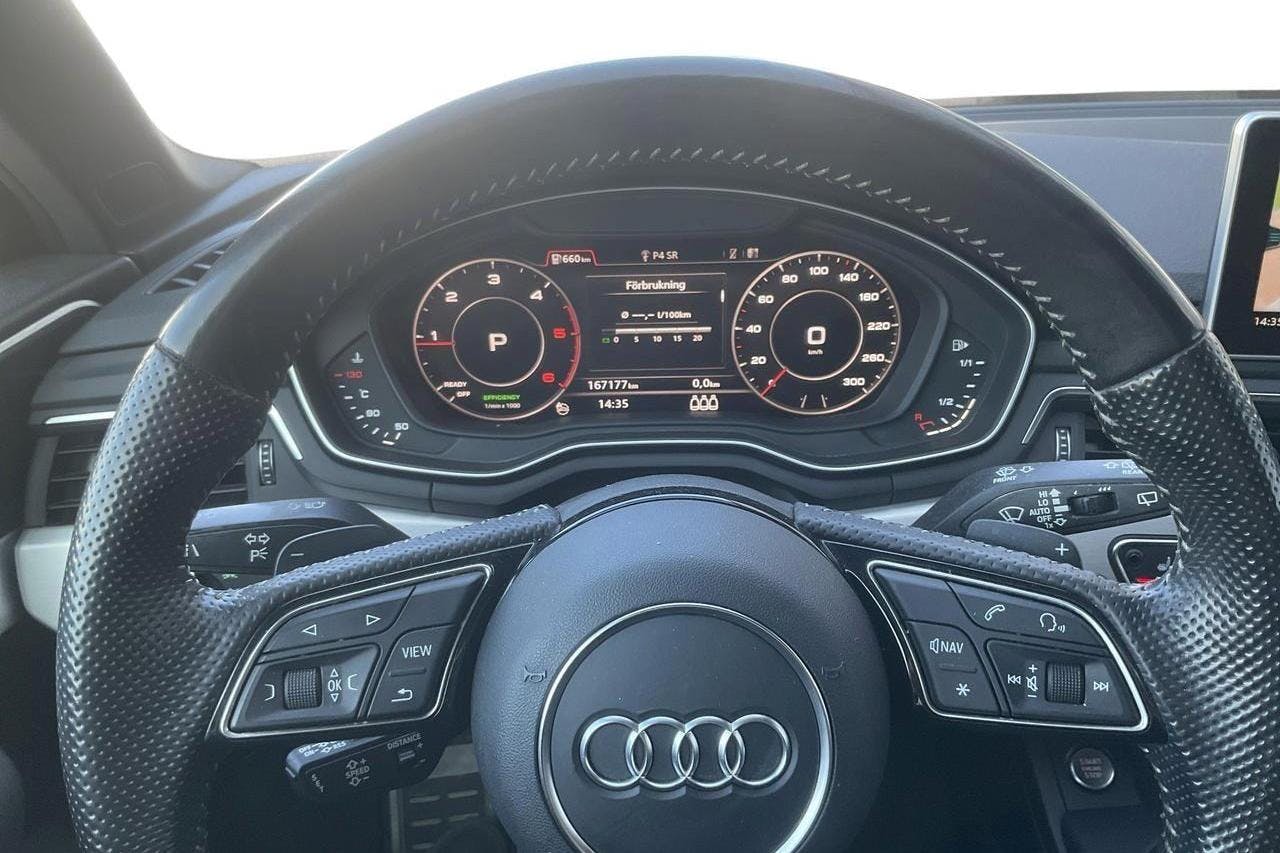 Audi A4 2.0 TDI Avant quattro (190hk) - 167 170 km - Automatic - blue - 2017
