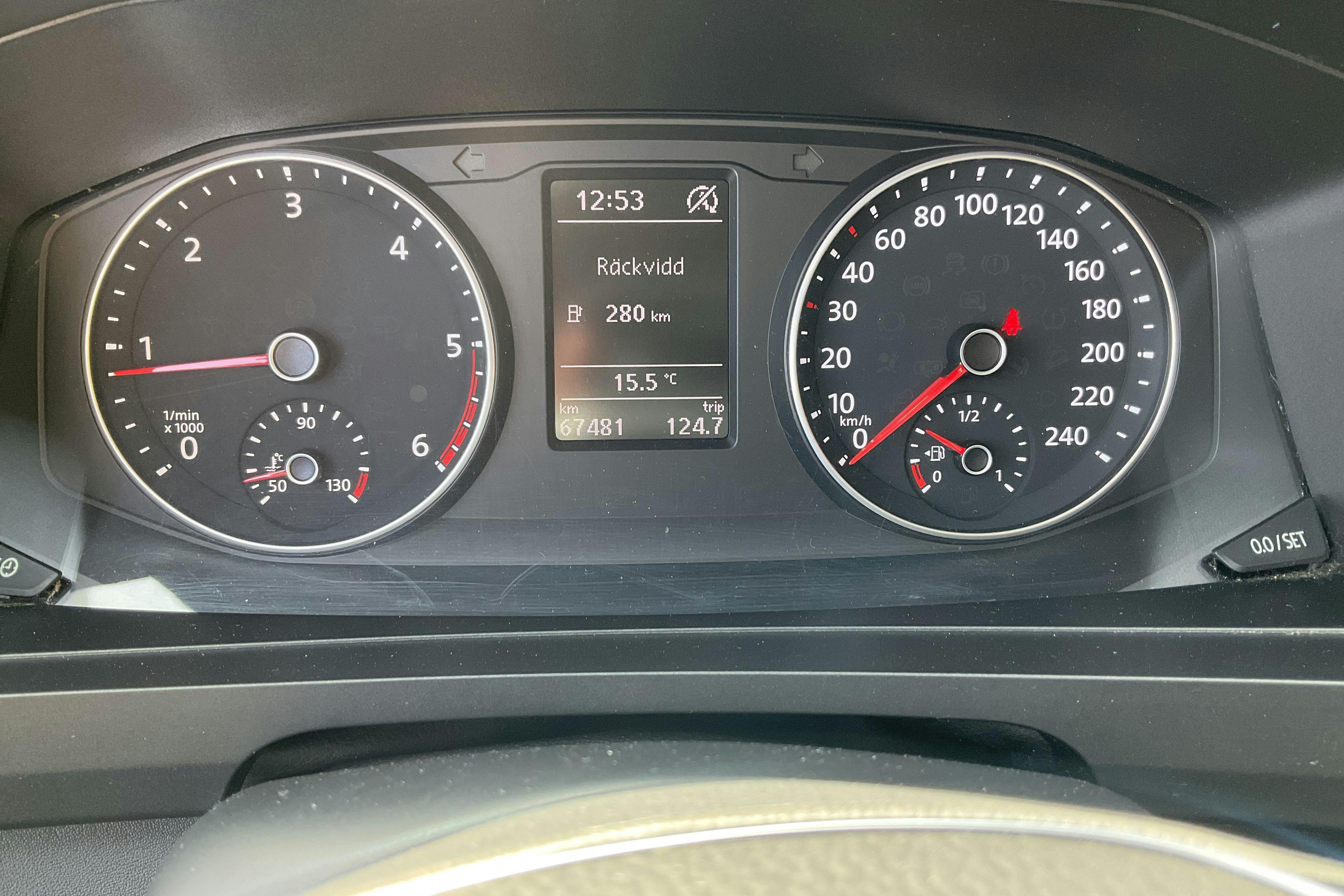VW Transporter T6 2.0 TDI BMT Skåp (150hk) - 6 748 mil - Manuell - grå - 2019
