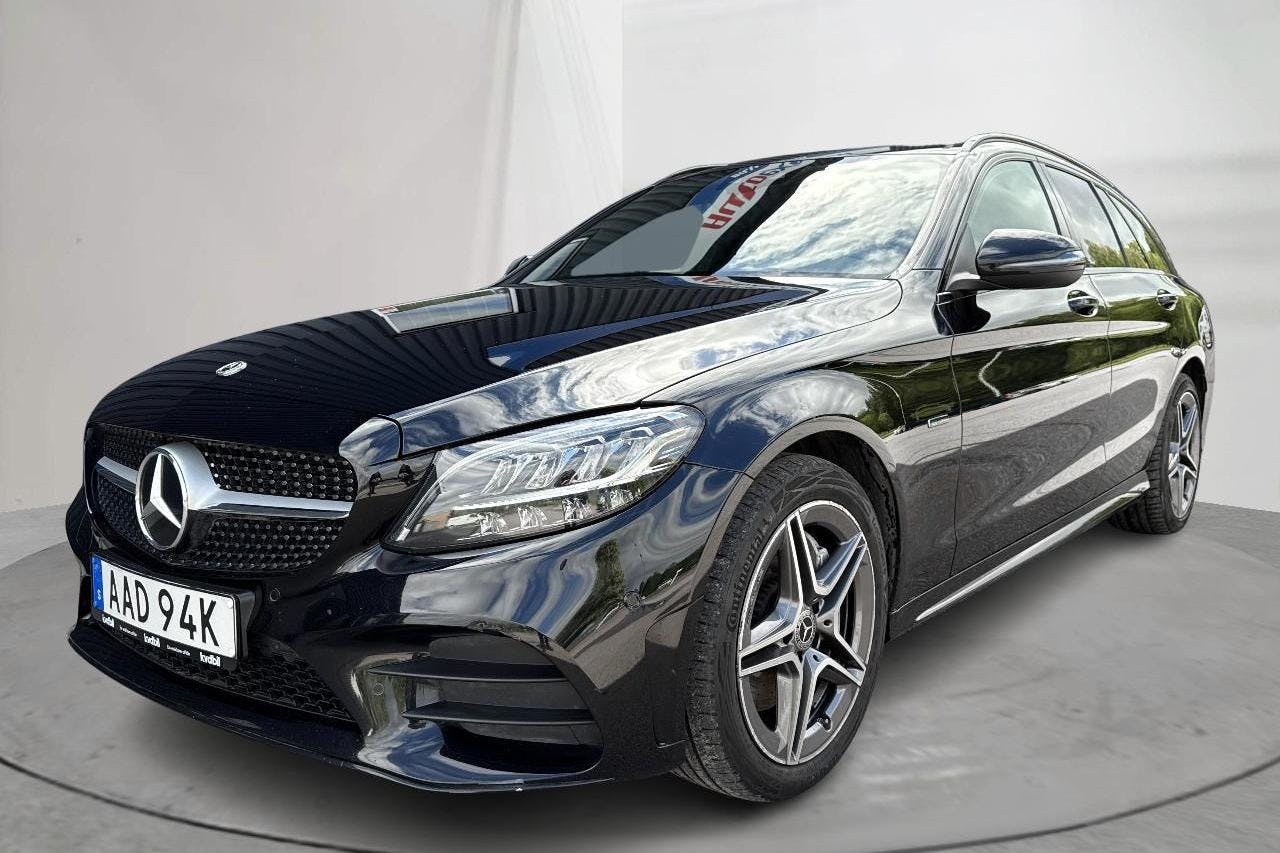 Mercedes C 300 de Kombi S205 (306hk) - 9 356 mil - Automat - svart - 2021