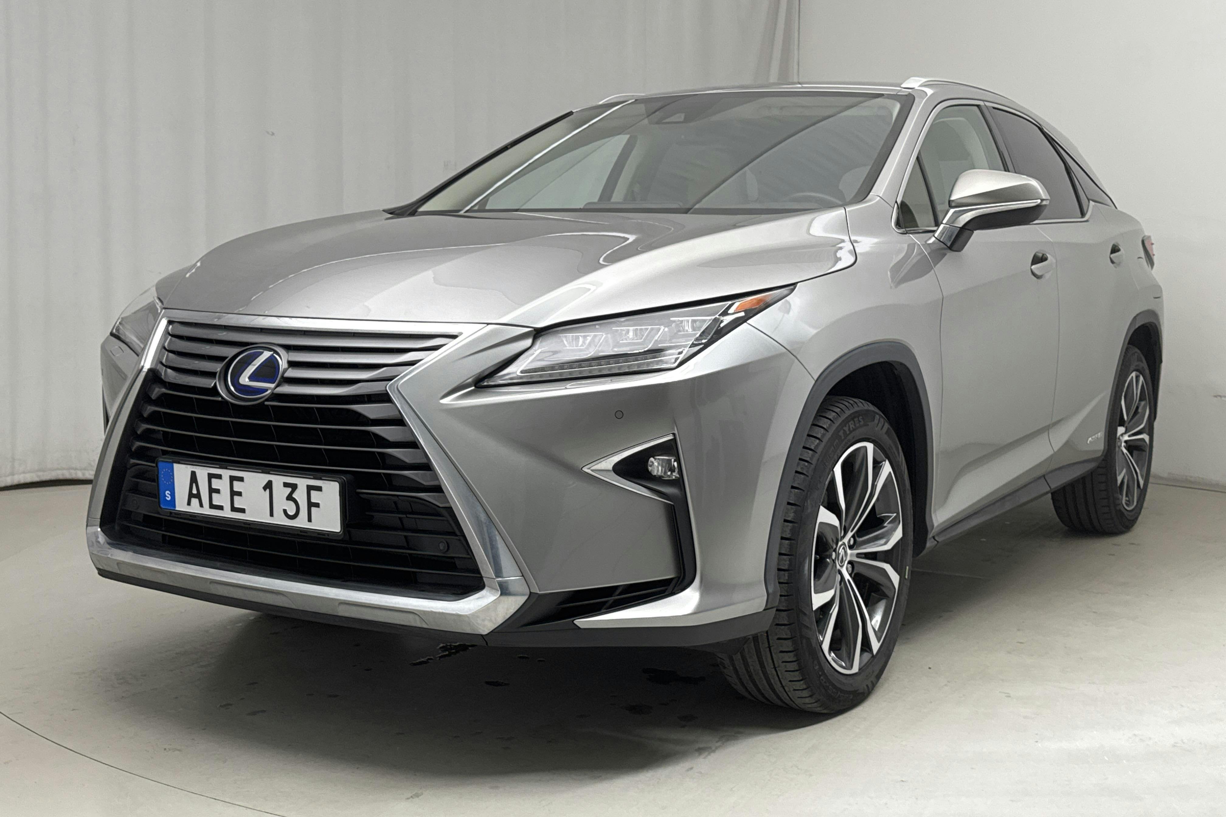 Lexus RX 450h AWD (313hk) - 88 710 km - Automatyczna - Light Grey - 2019