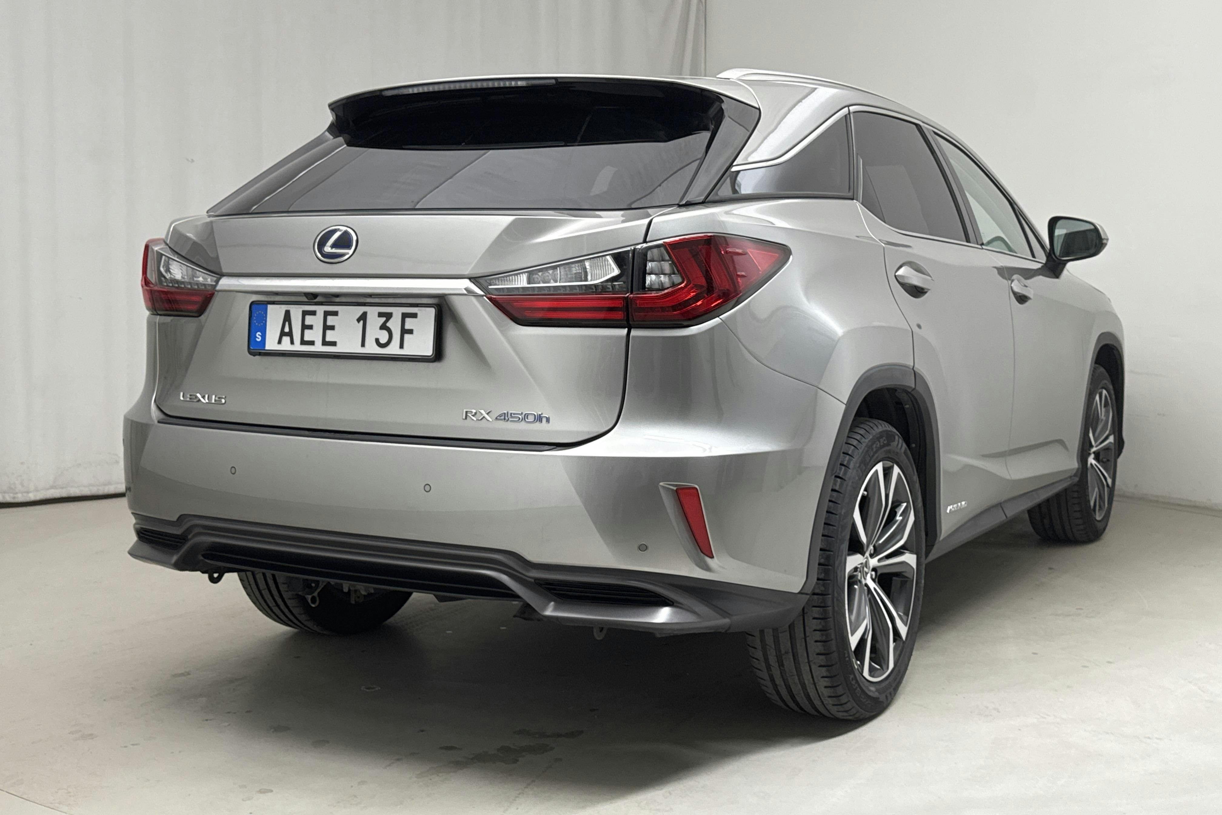 Lexus RX 450h AWD (313hk) - 88 710 km - Automatyczna - Light Grey - 2019