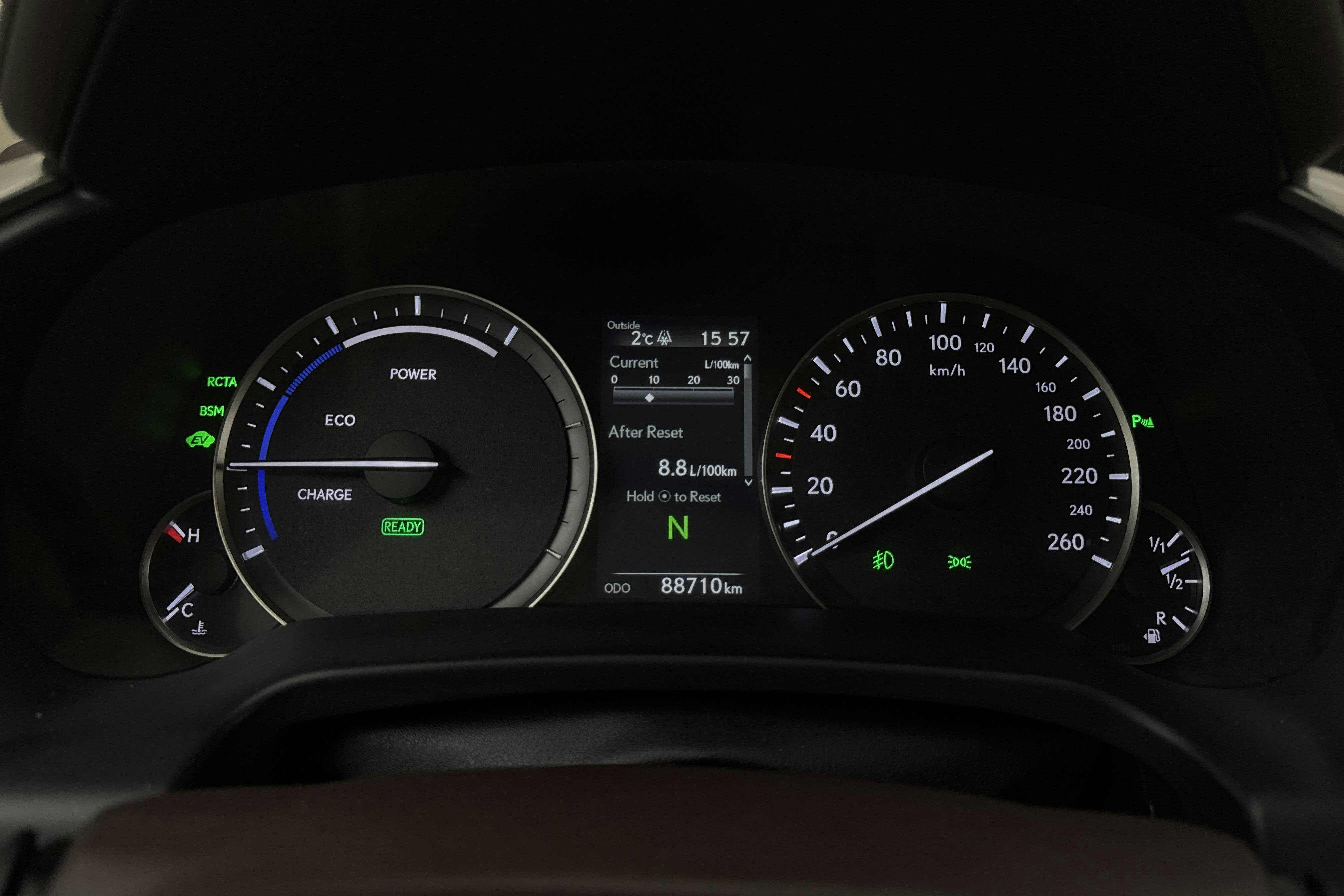 Lexus RX 450h AWD (313hk) - 88 710 km - Automatyczna - Light Grey - 2019