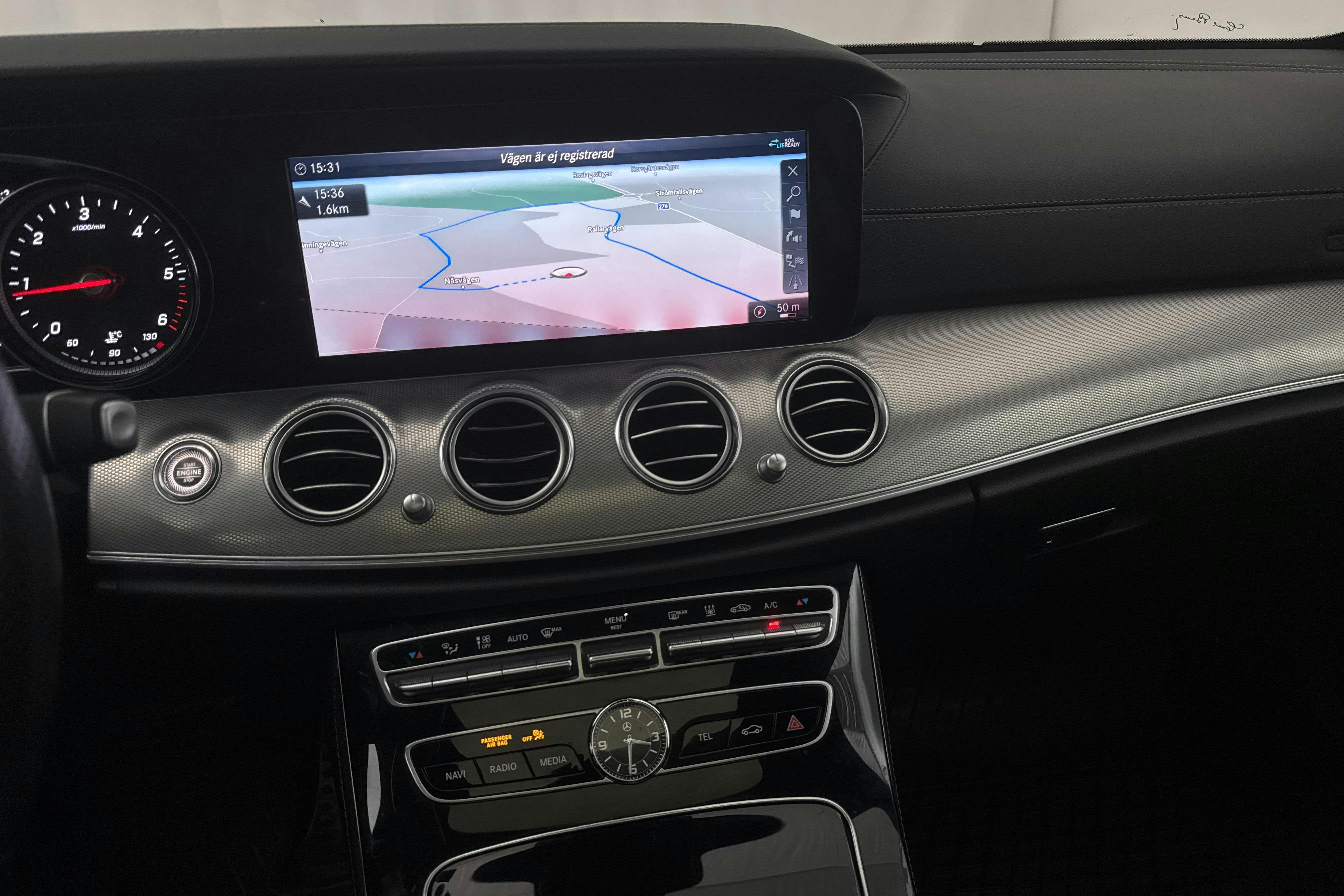 Mercedes E 200 d Kombi S213 (150hk) - 11 033 mil - Automat - svart - 2019