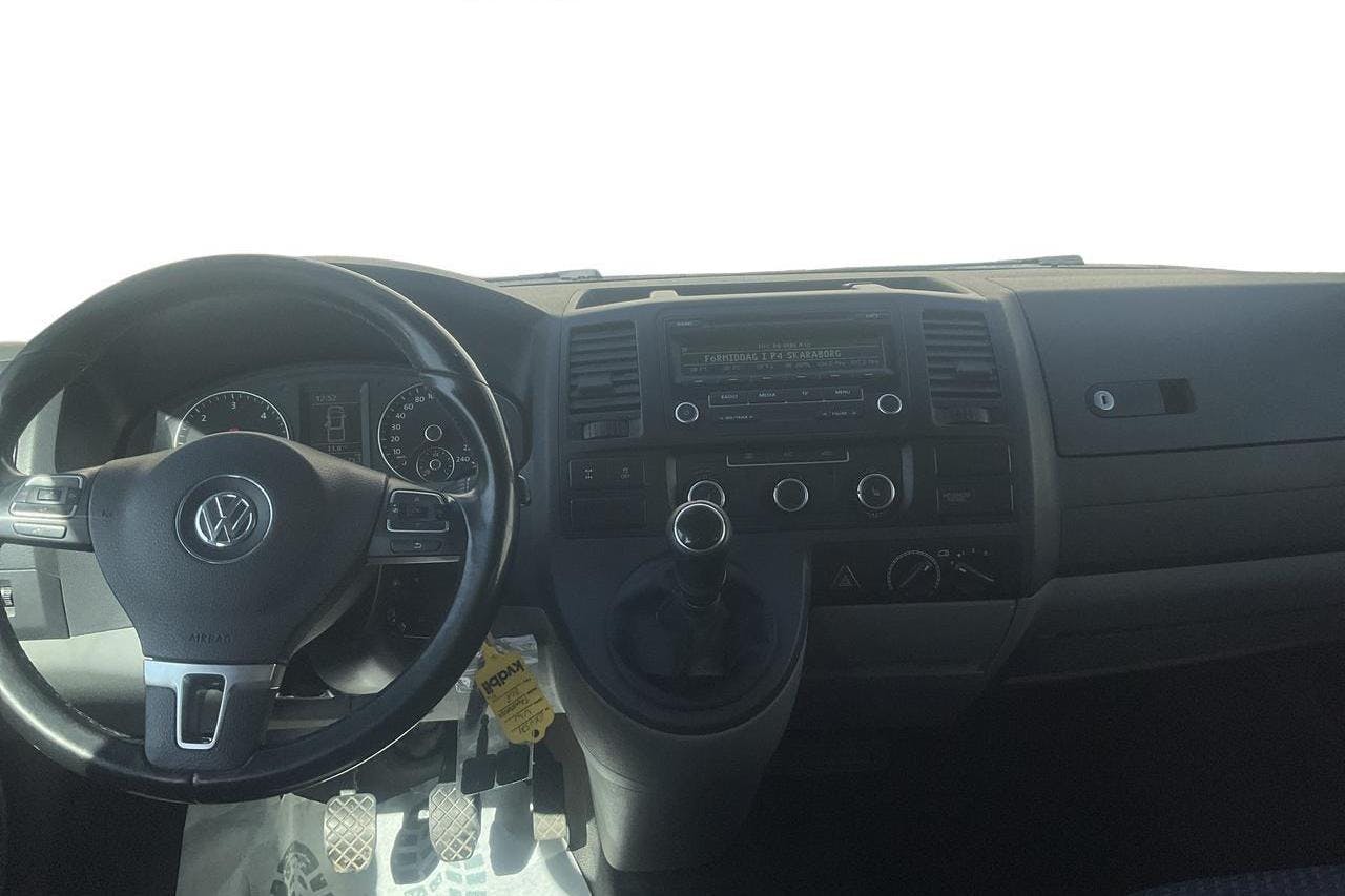 VW Transporter T5 2.0 BiTDI Pickup 4MOTION (180hk) - 176 680 km - Käsitsi - sinine - 2015