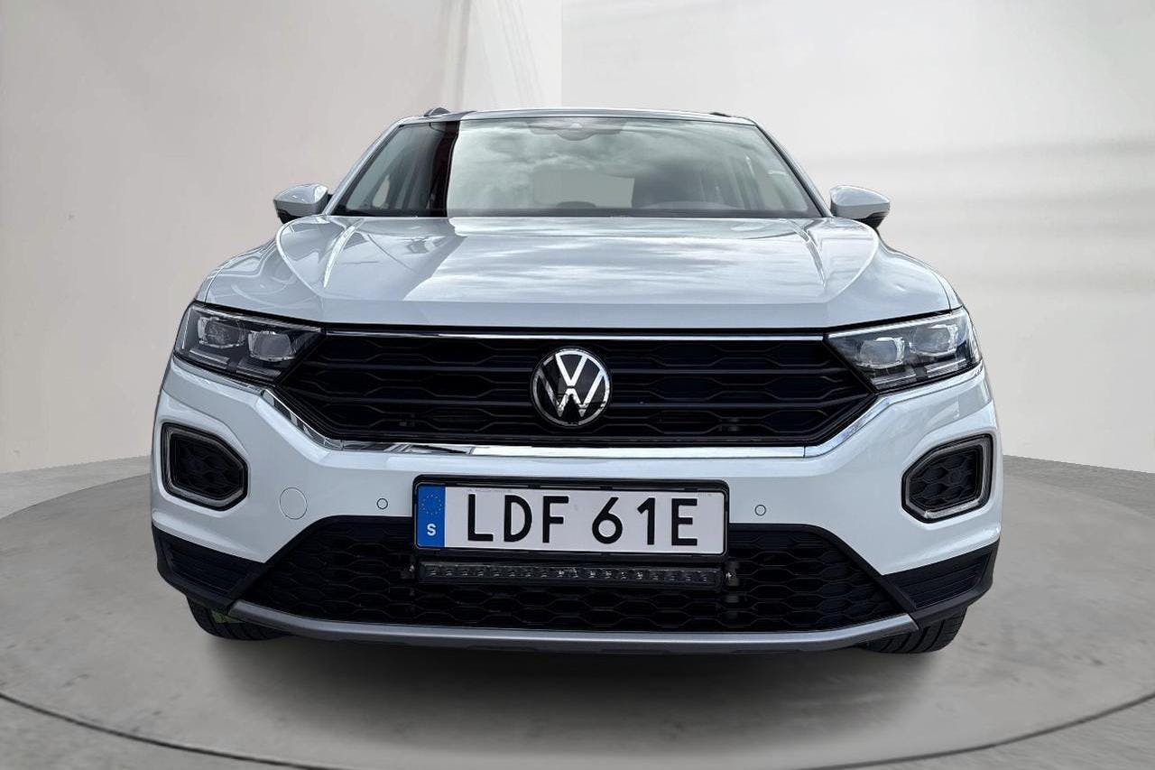 VW T-Roc 2.0 TDI 4MOTION (150hk) - 7 343 mil - Automat - vit - 2022