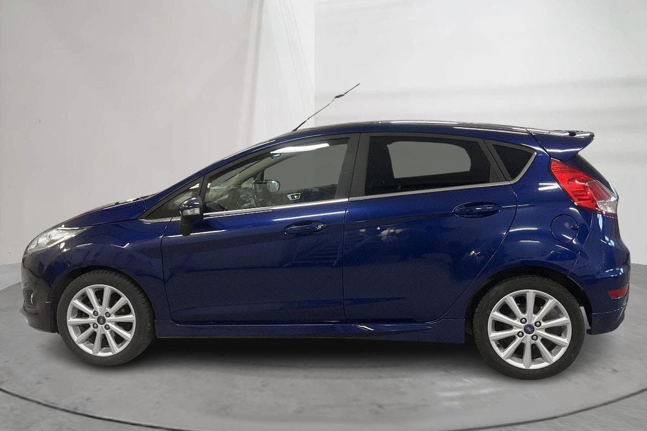 Ford Fiesta 1.0T EcoBoost 5dr (140hk) - 6 850 mil - Manuell - blå - 2015