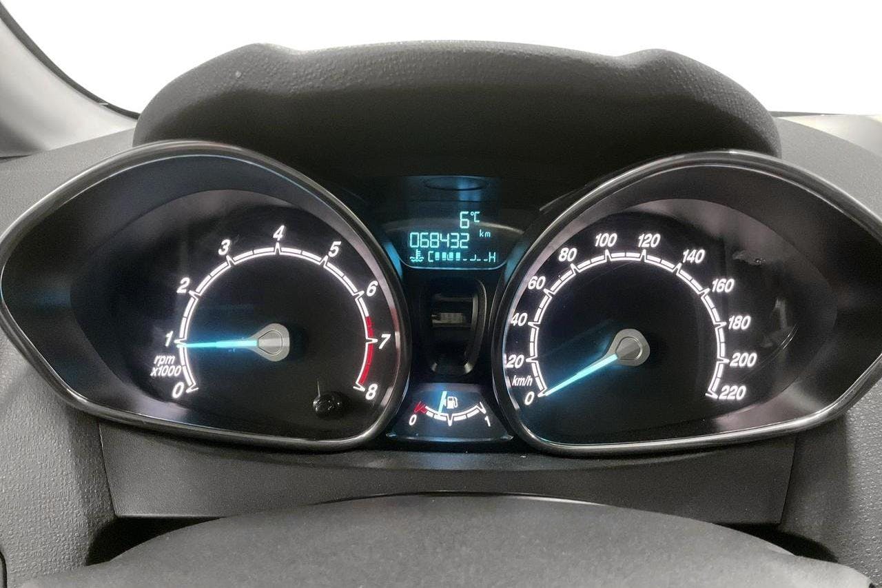 Ford Fiesta 1.0T EcoBoost 5dr (140hk) - 6 850 mil - Manuell - blå - 2015