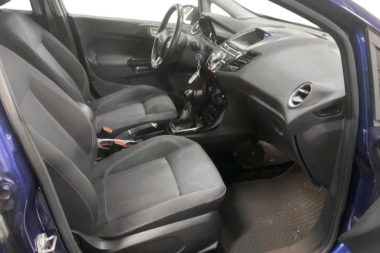 Ford Fiesta 1.0T EcoBoost 5dr (140hk) - 6 850 mil - Manuell - blå - 2015