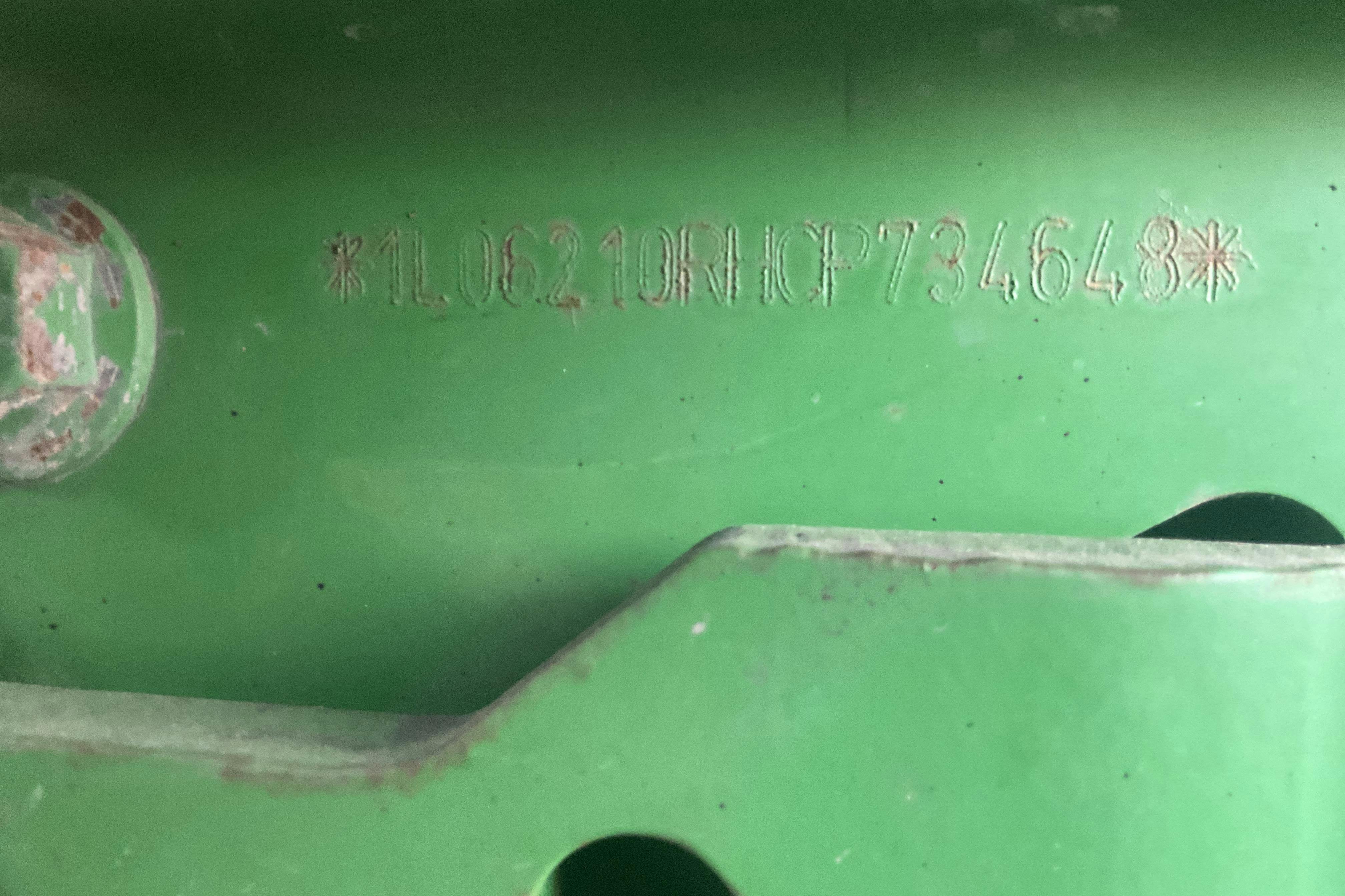 John Deere 6210R Drivex Vikplog 26631 och skopa 51947 -  - grön - 2013