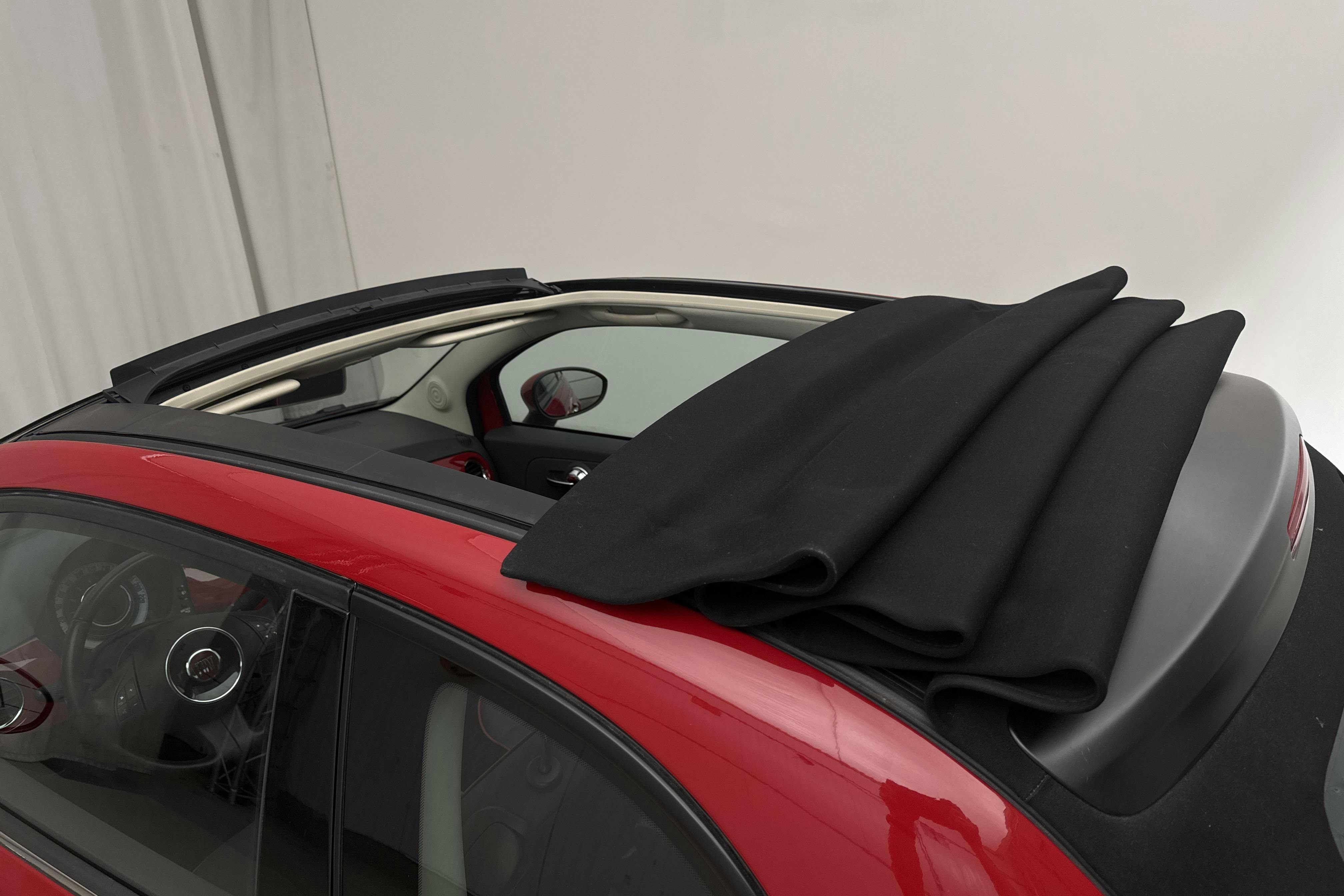 Fiat 500C 1.2 (69hk) - 49 460 km - Manual - red - 2014
