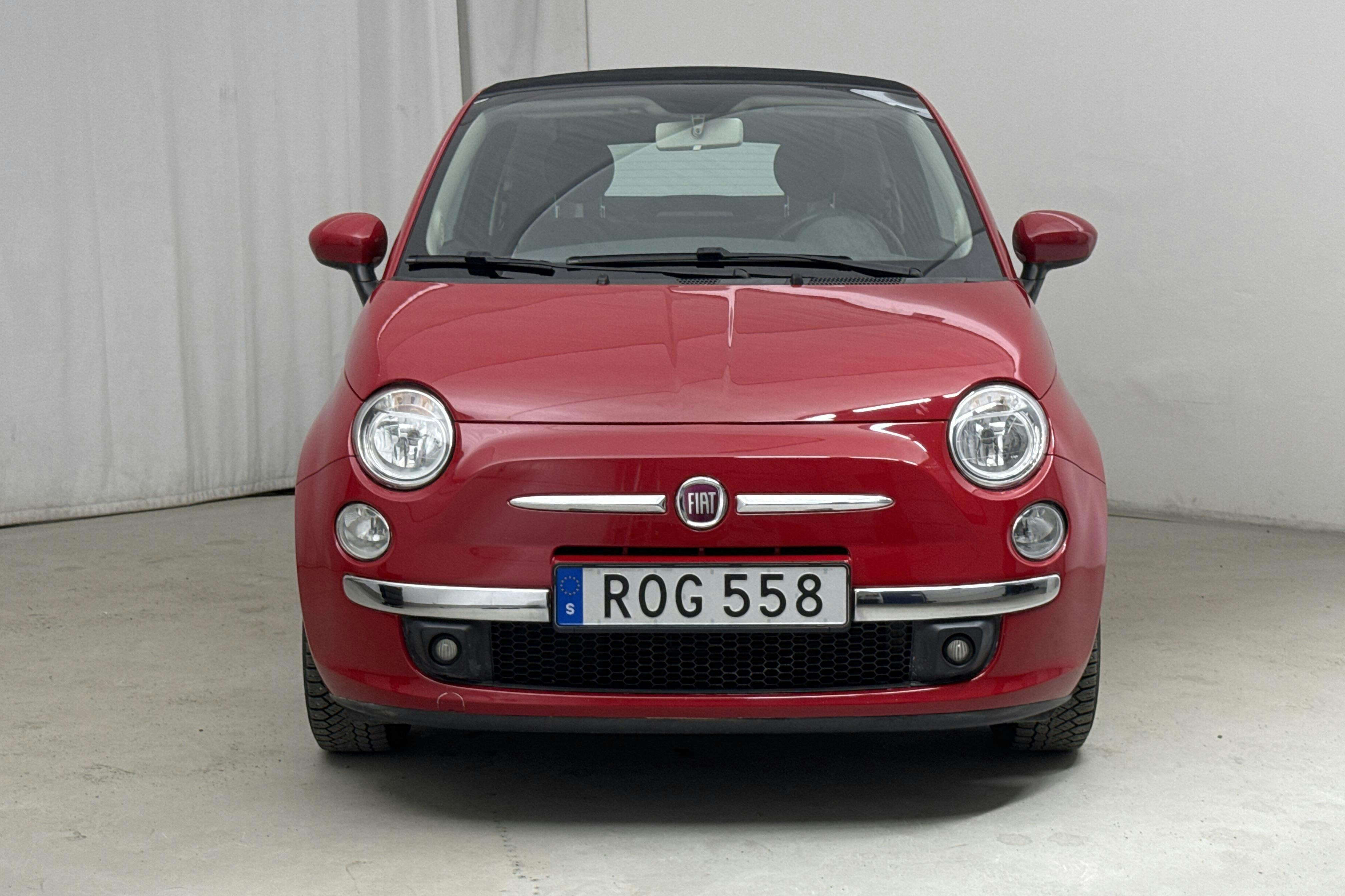 Fiat 500C 1.2 (69hk) - 49 460 km - Manual - red - 2014