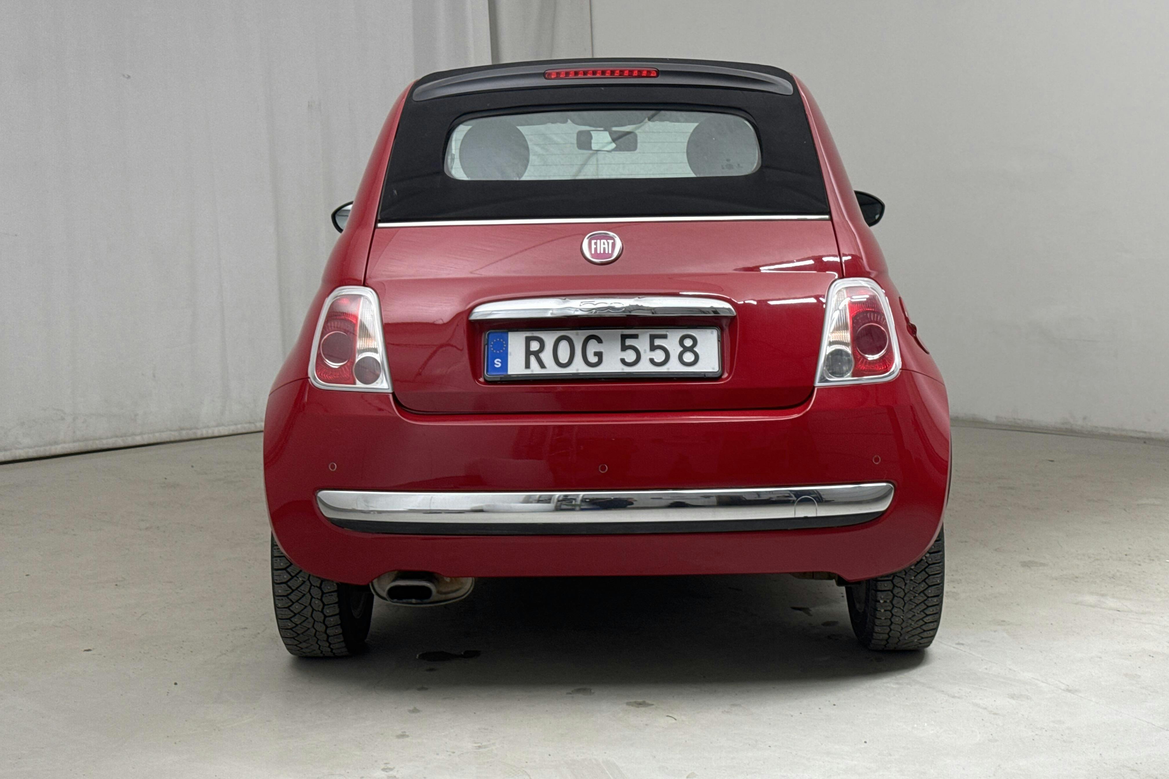 Fiat 500C 1.2 (69hk) - 49 460 km - Manual - red - 2014