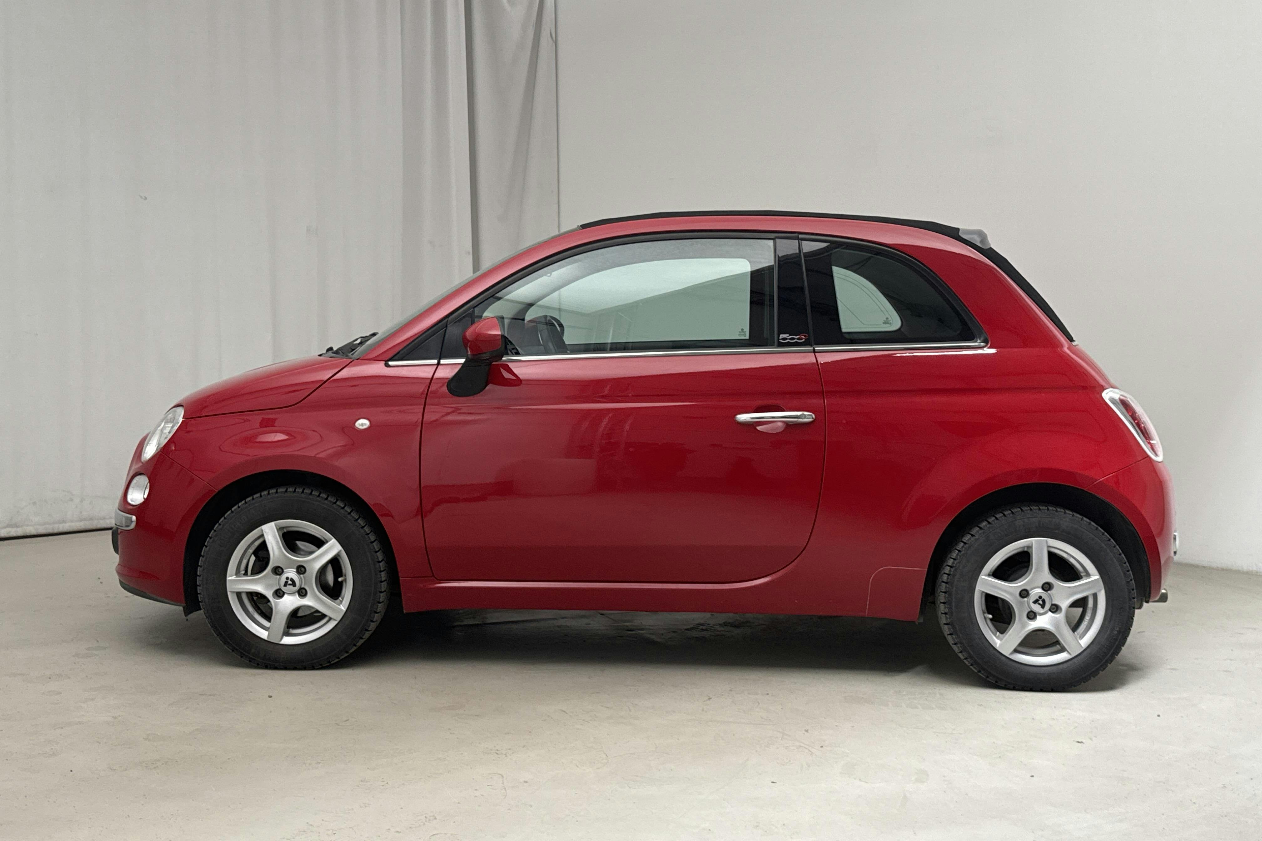 Fiat 500C 1.2 (69hk) - 49 460 km - Manual - red - 2014