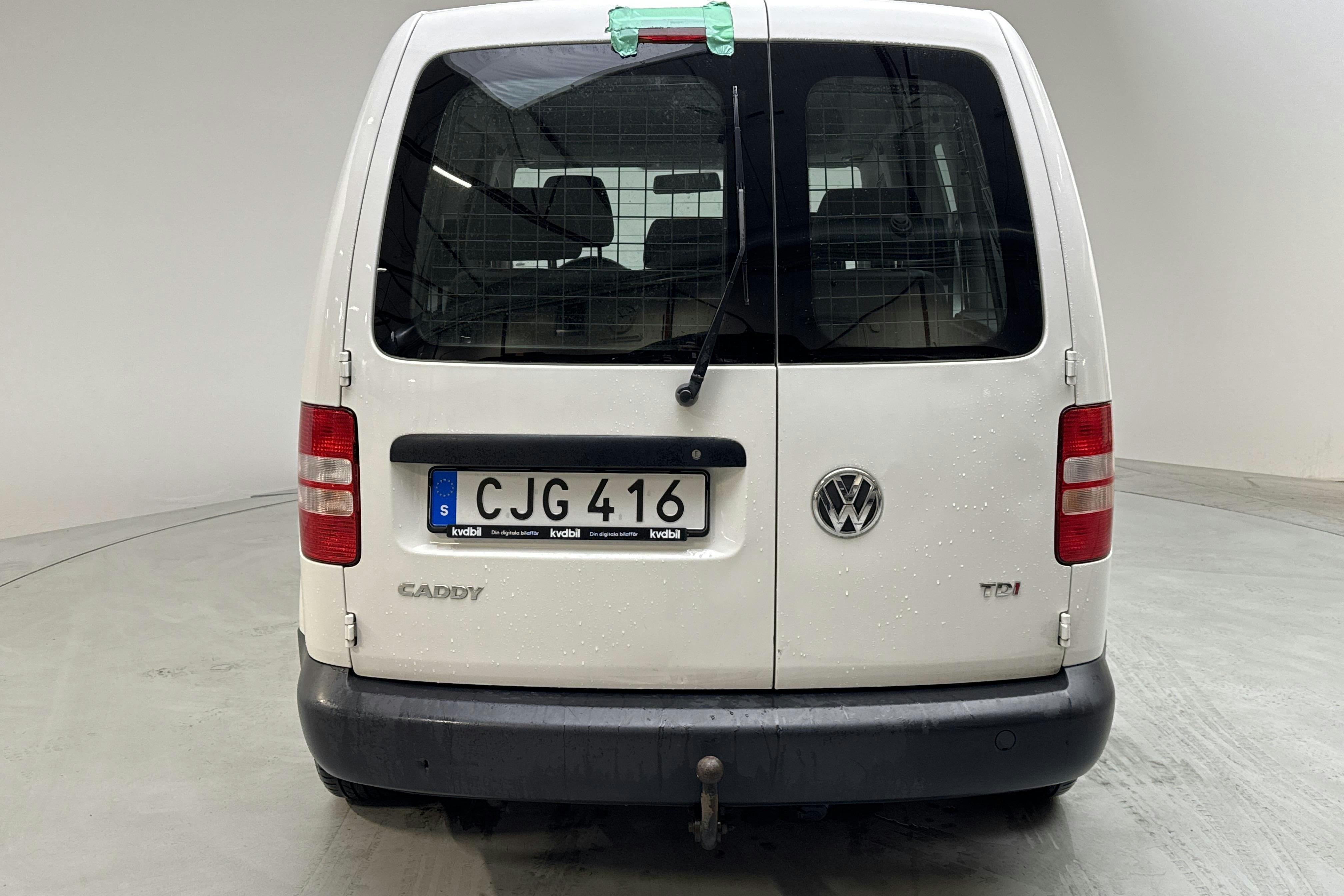 VW Caddy Life 1.6 TDI (102hk) - 192 530 km - Manualna - biały - 2014