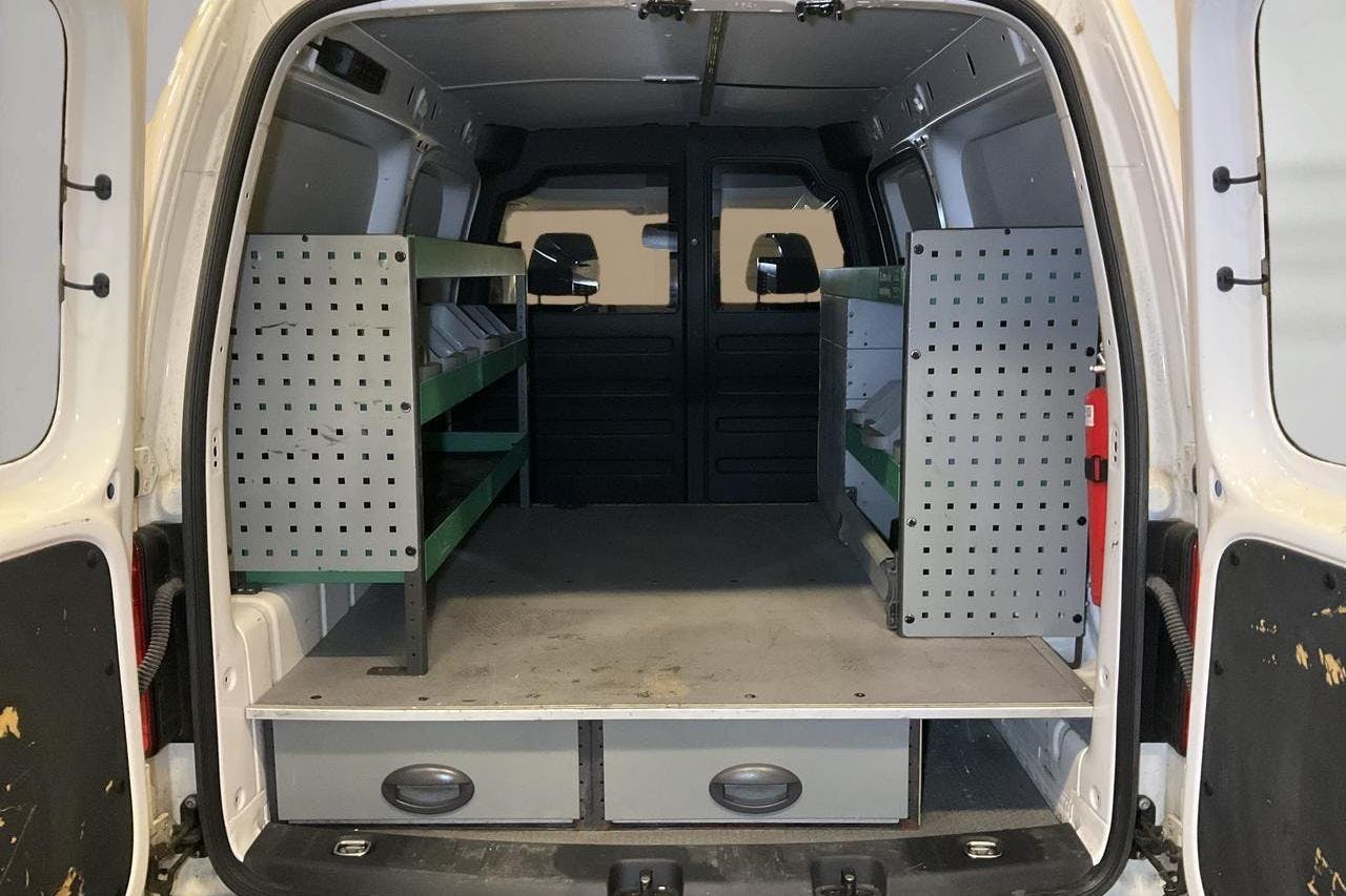VW Caddy 2.0 TDI Maxi Skåp 4MOTION (150hk) - 139 760 km - Automaattinen - valkoinen - 2018
