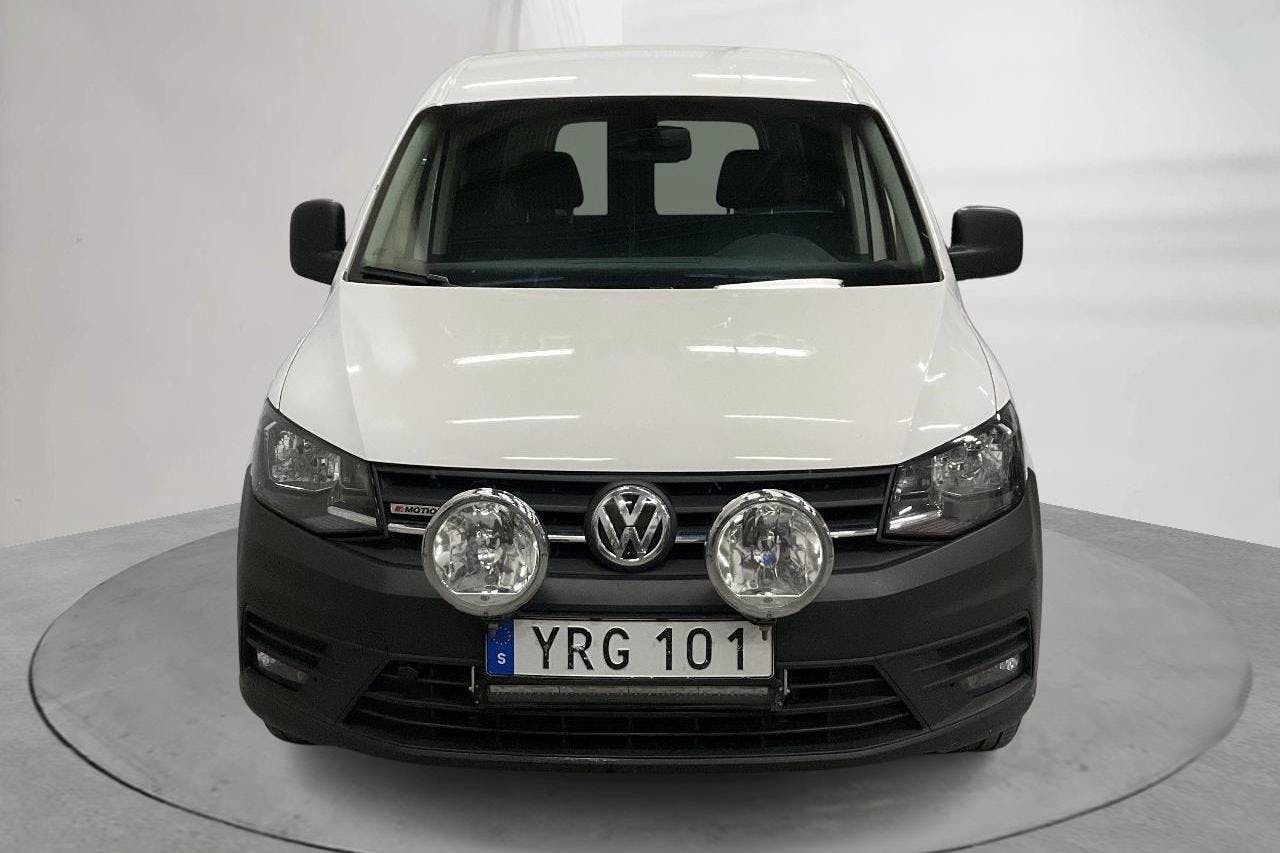VW Caddy 2.0 TDI Maxi Skåp 4MOTION (150hk) - 139 760 km - Automaattinen - valkoinen - 2018