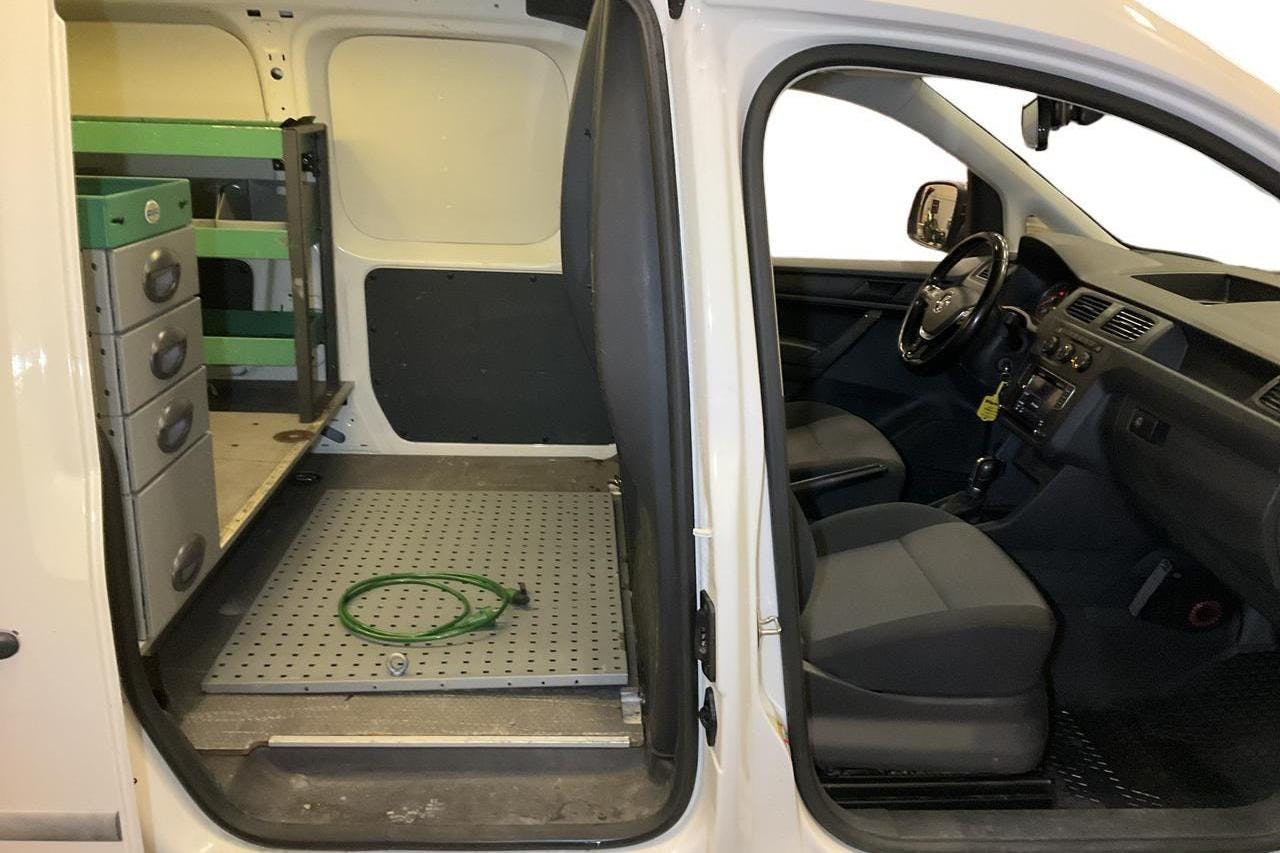 VW Caddy 2.0 TDI Maxi Skåp 4MOTION (150hk) - 139 760 km - Automaattinen - valkoinen - 2018