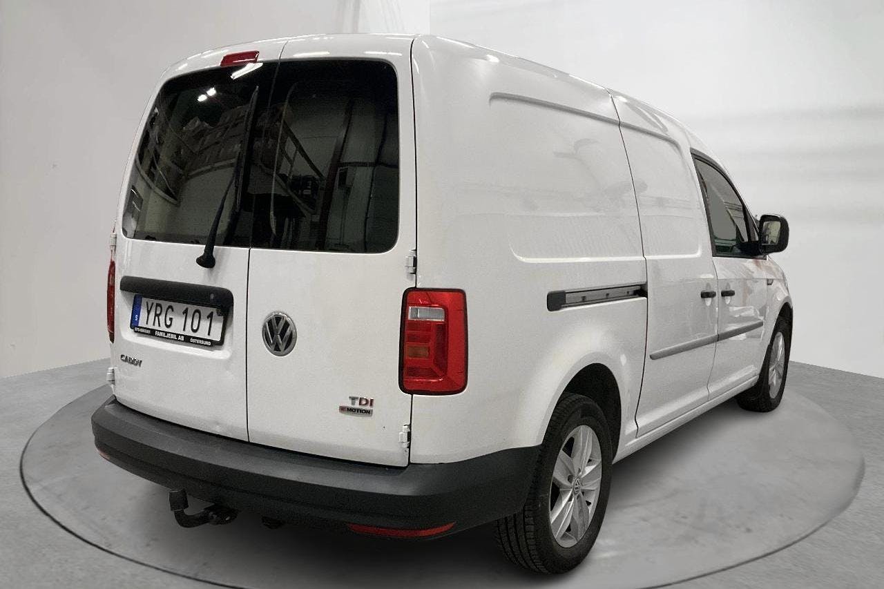 VW Caddy 2.0 TDI Maxi Skåp 4MOTION (150hk) - 139 760 km - Automaattinen - valkoinen - 2018