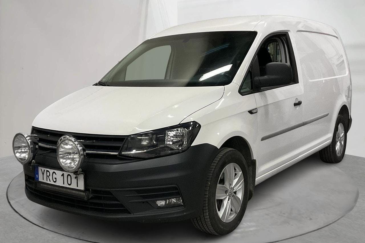 VW Caddy 2.0 TDI Maxi Skåp 4MOTION (150hk) - 139 760 km - Automaattinen - valkoinen - 2018