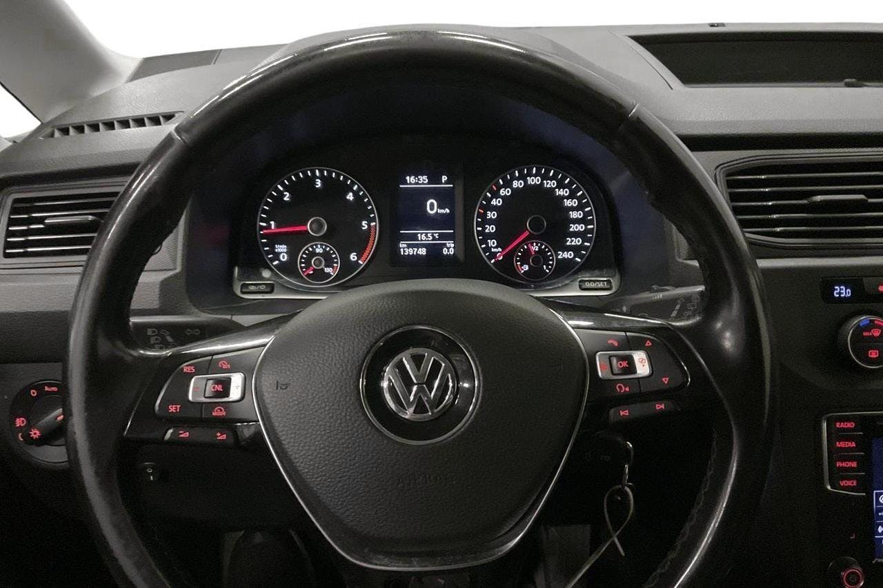 VW Caddy 2.0 TDI Maxi Skåp 4MOTION (150hk) - 139 760 km - Automaattinen - valkoinen - 2018