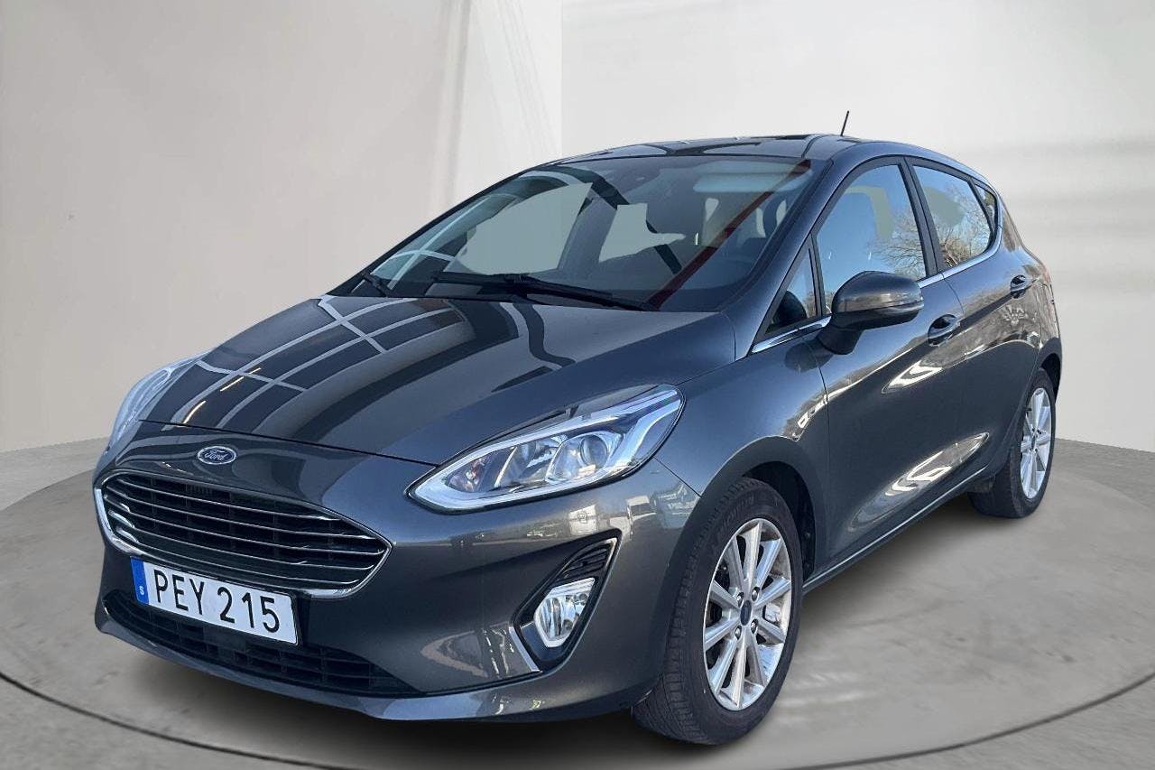 Ford Fiesta 1.0T EcoBoost 5dr (100hk) - 61 270 km - Manual - gray - 2019