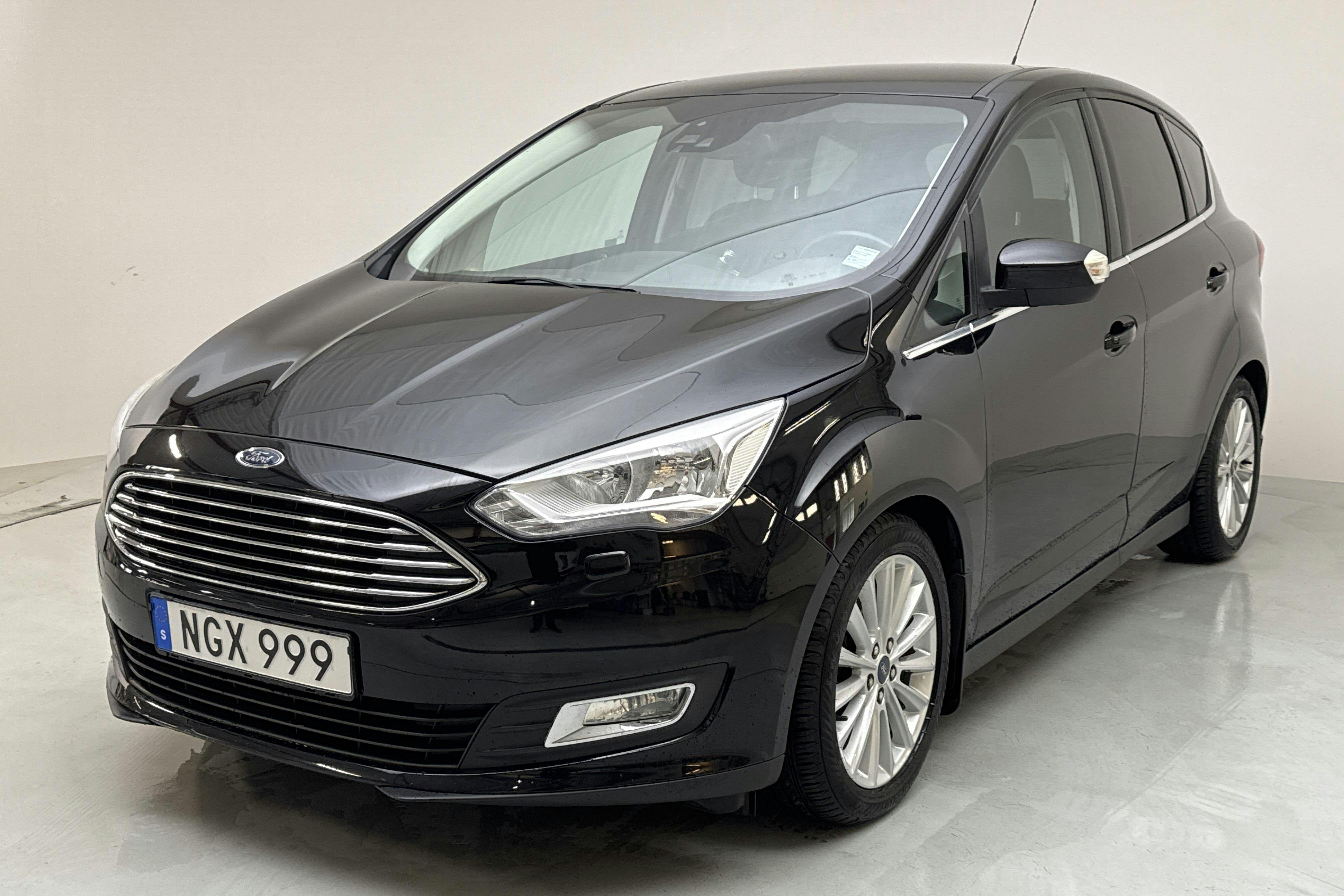 Ford C-MAX 1.0 Ecoboost (125hk) - 63 500 km - Manual - black - 2016