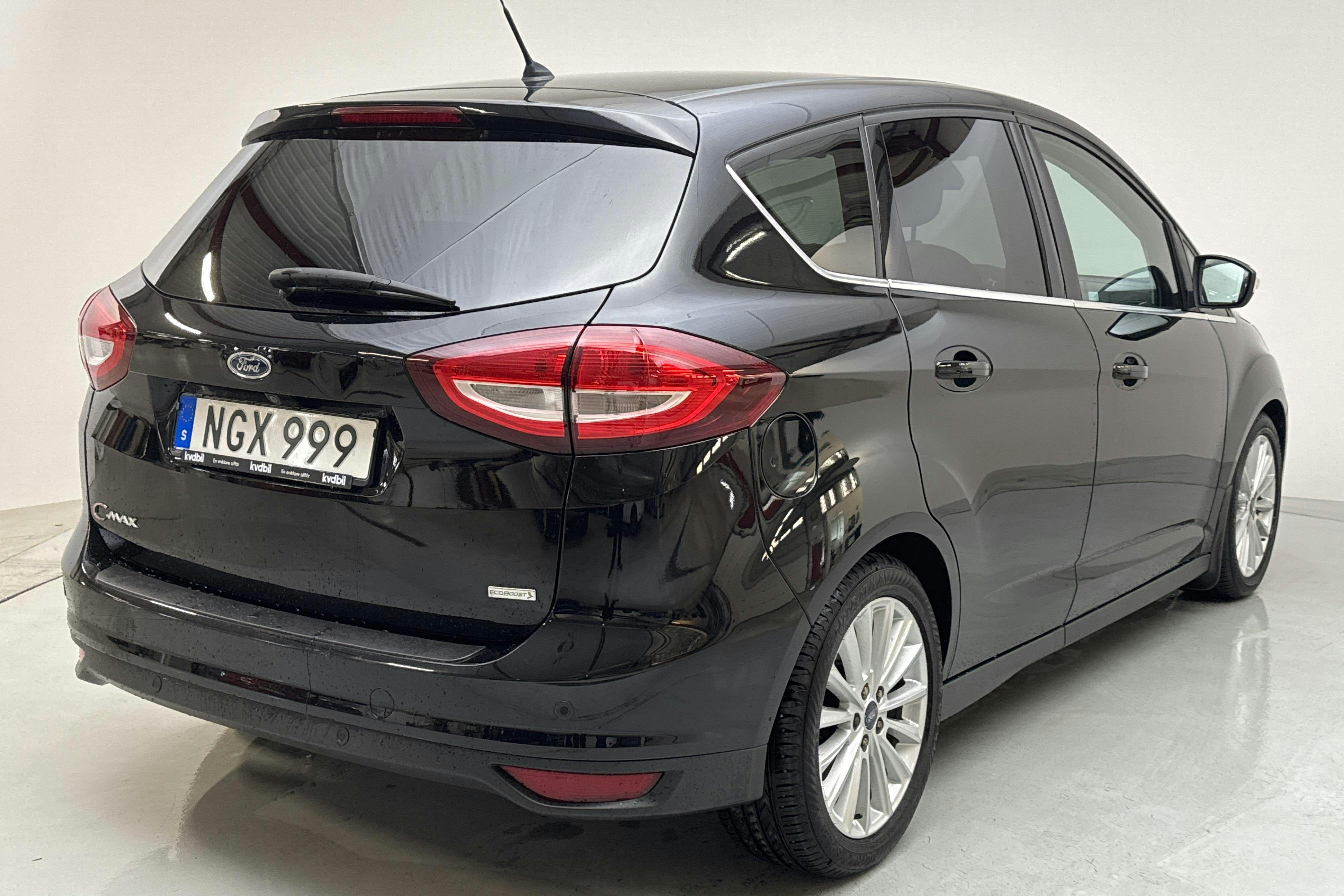 Ford C-MAX 1.0 Ecoboost (125hk) - 63 500 km - Manual - black - 2016