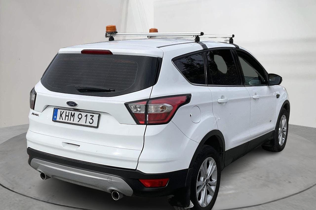 Ford Kuga 2.0 TDCi AWD (150hk) - 12 516 mil - Manuell - vit - 2017
