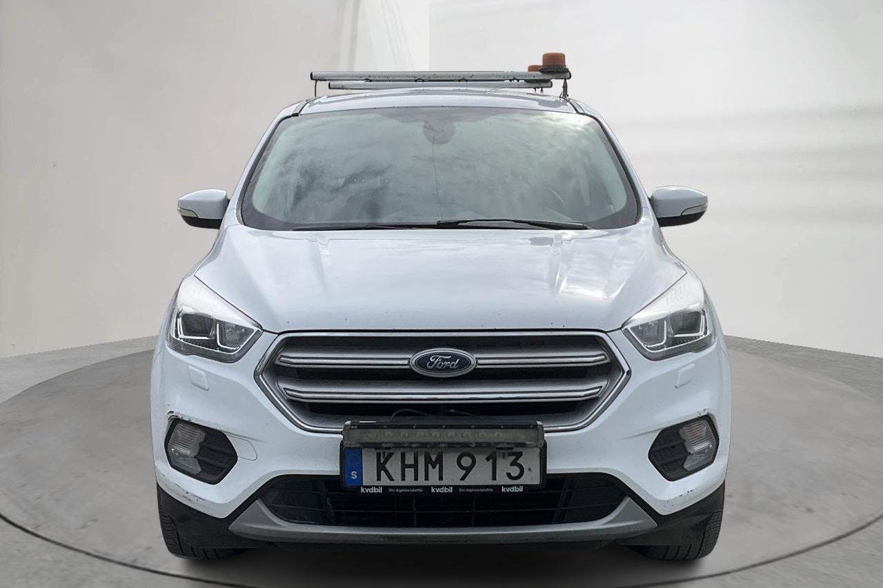 Ford Kuga 2.0 TDCi AWD (150hk) - 12 516 mil - Manuell - vit - 2017