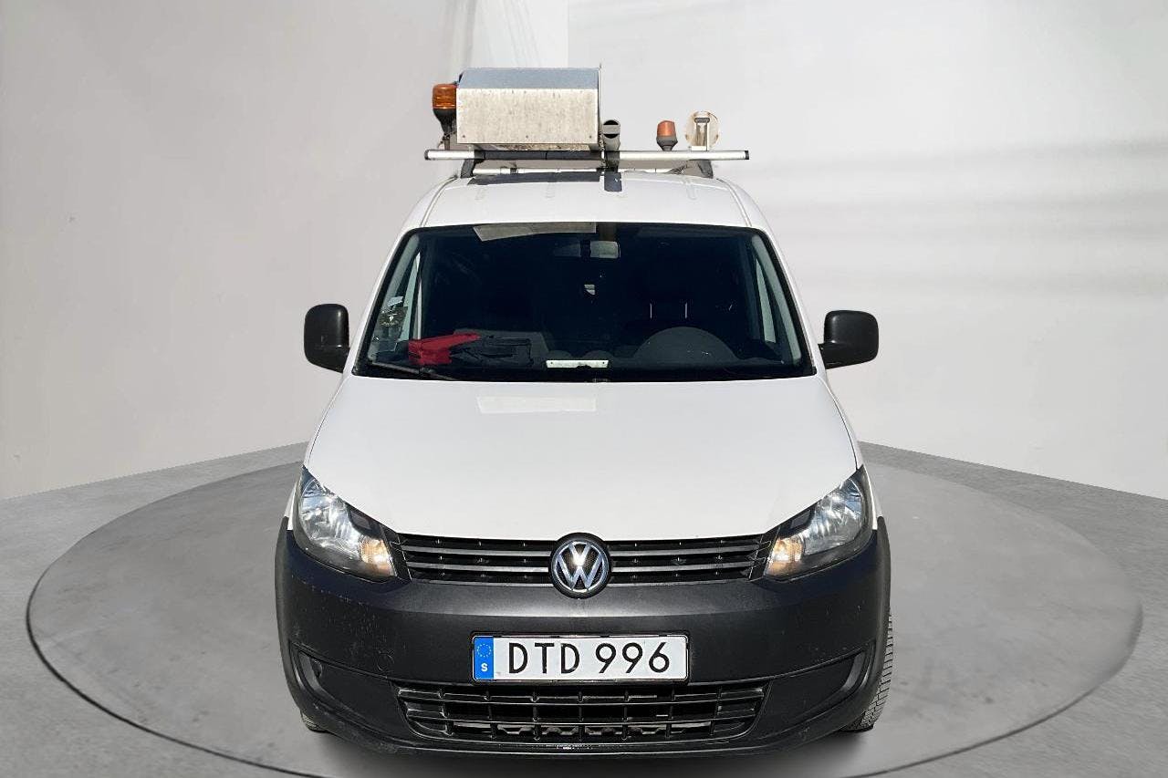 VW Caddy 2.0 TDI Maxi Skåp 4-motion (110hk) - 18 608 mil - Manuell - vit - 2015