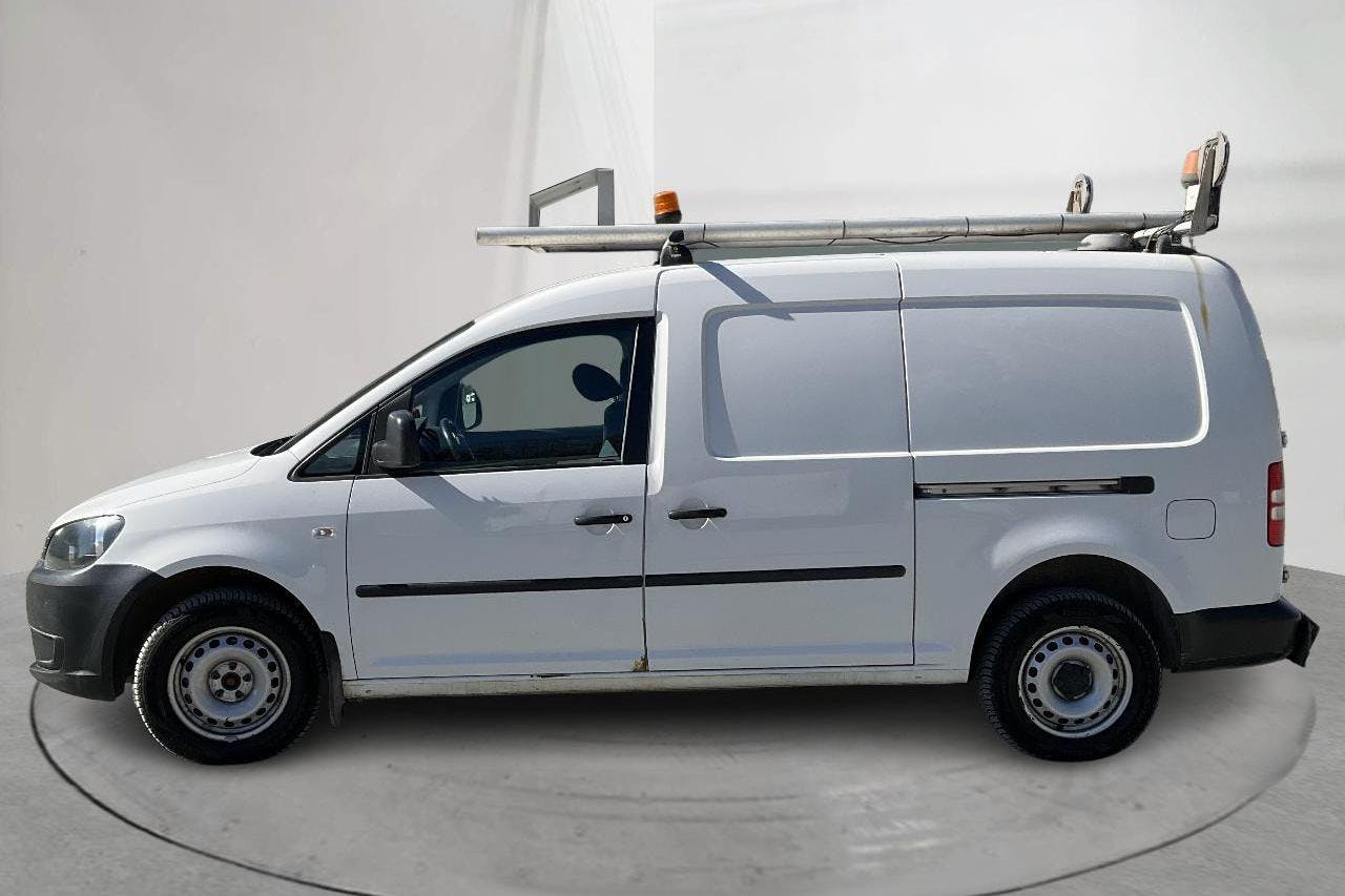 VW Caddy 2.0 TDI Maxi Skåp 4-motion (110hk) - 18 608 mil - Manuell - vit - 2015