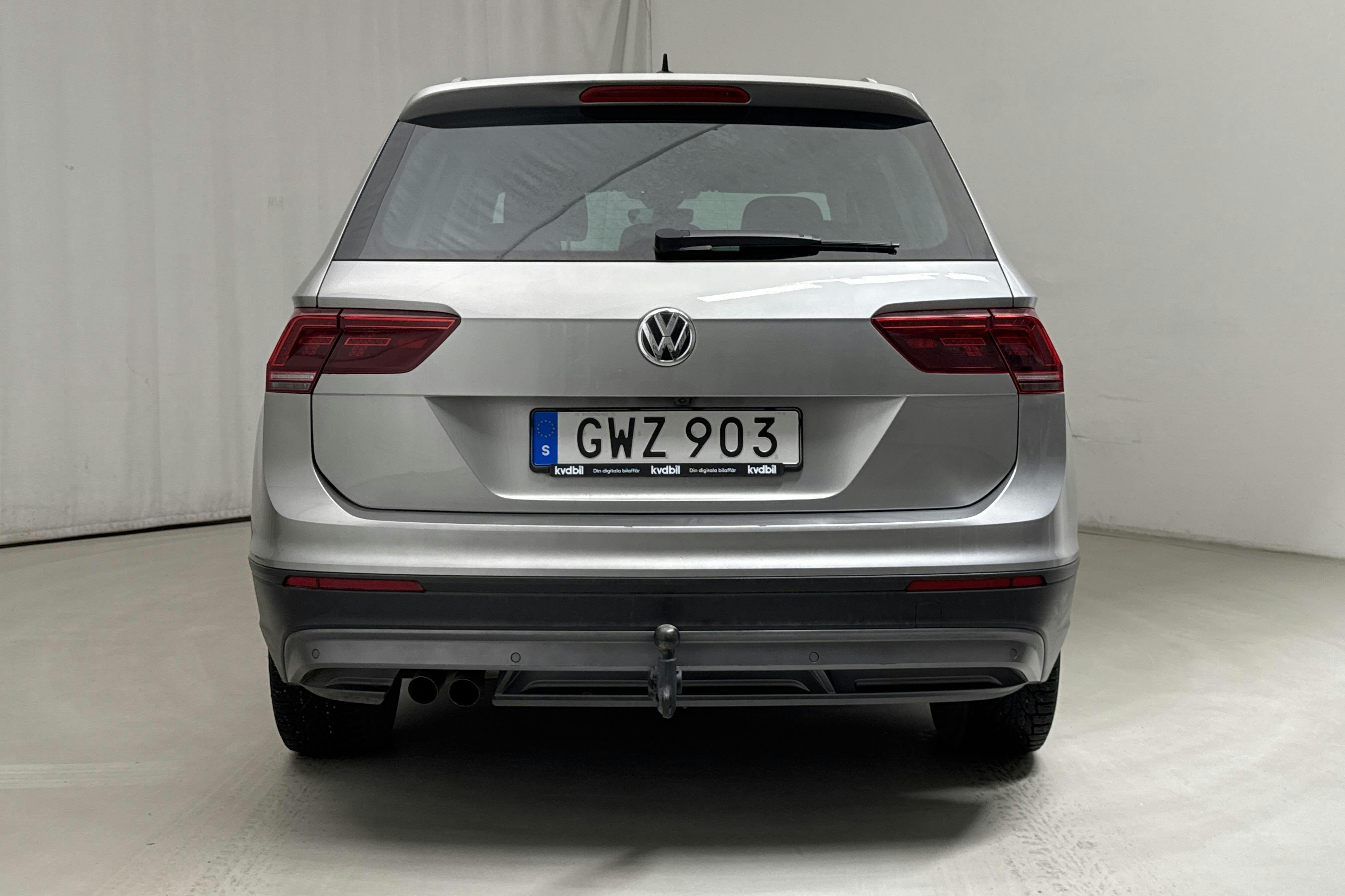VW Tiguan 2.0 TDI 4MOTION (190hk) - 73 780 km - Automatic - silver - 2017