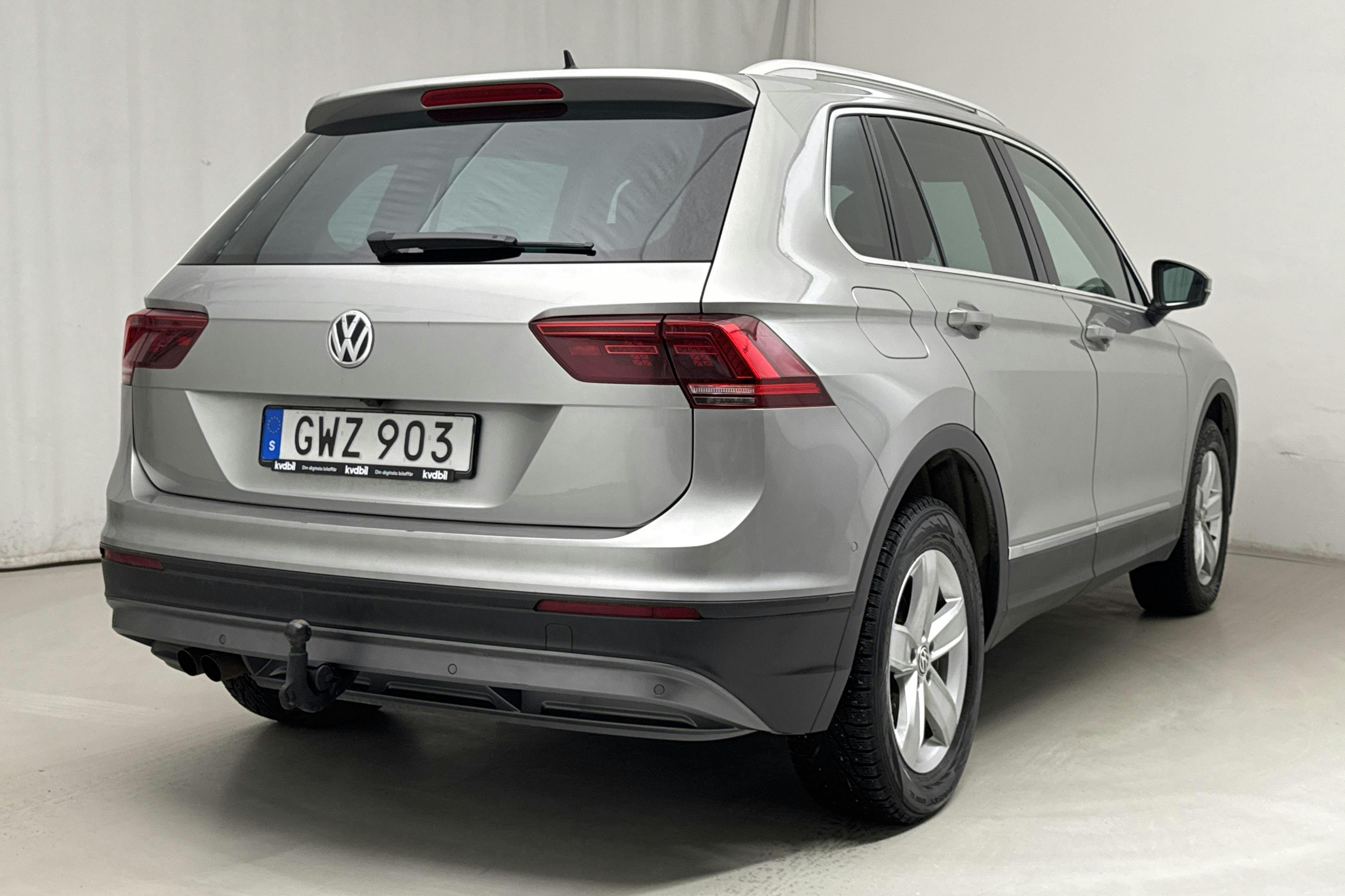 VW Tiguan 2.0 TDI 4MOTION (190hk) - 73 780 km - Automatic - silver - 2017