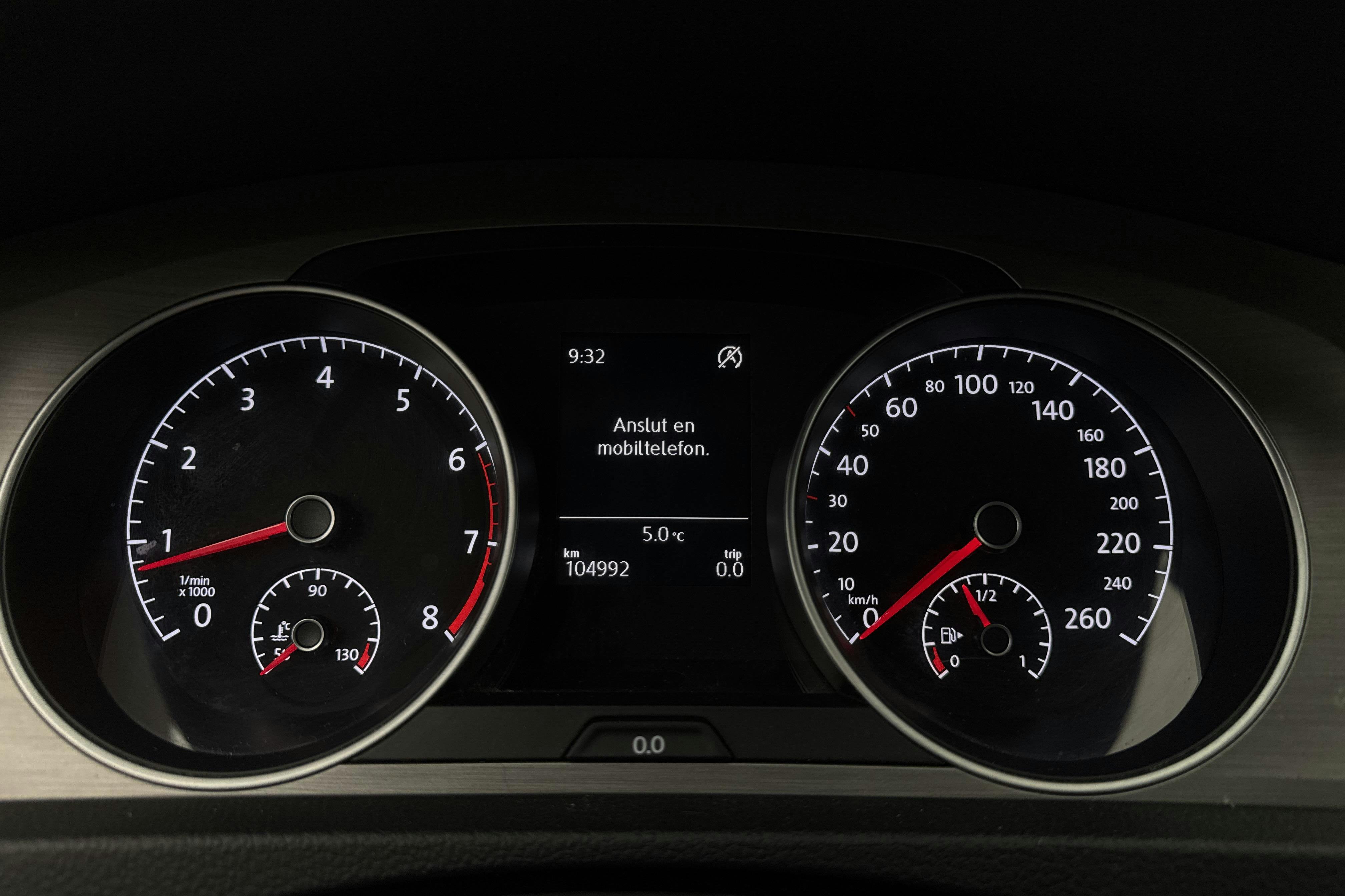 VW Golf VII 1.2 TSI 5dr (110hk) - 104 990 km - Manual - black - 2016