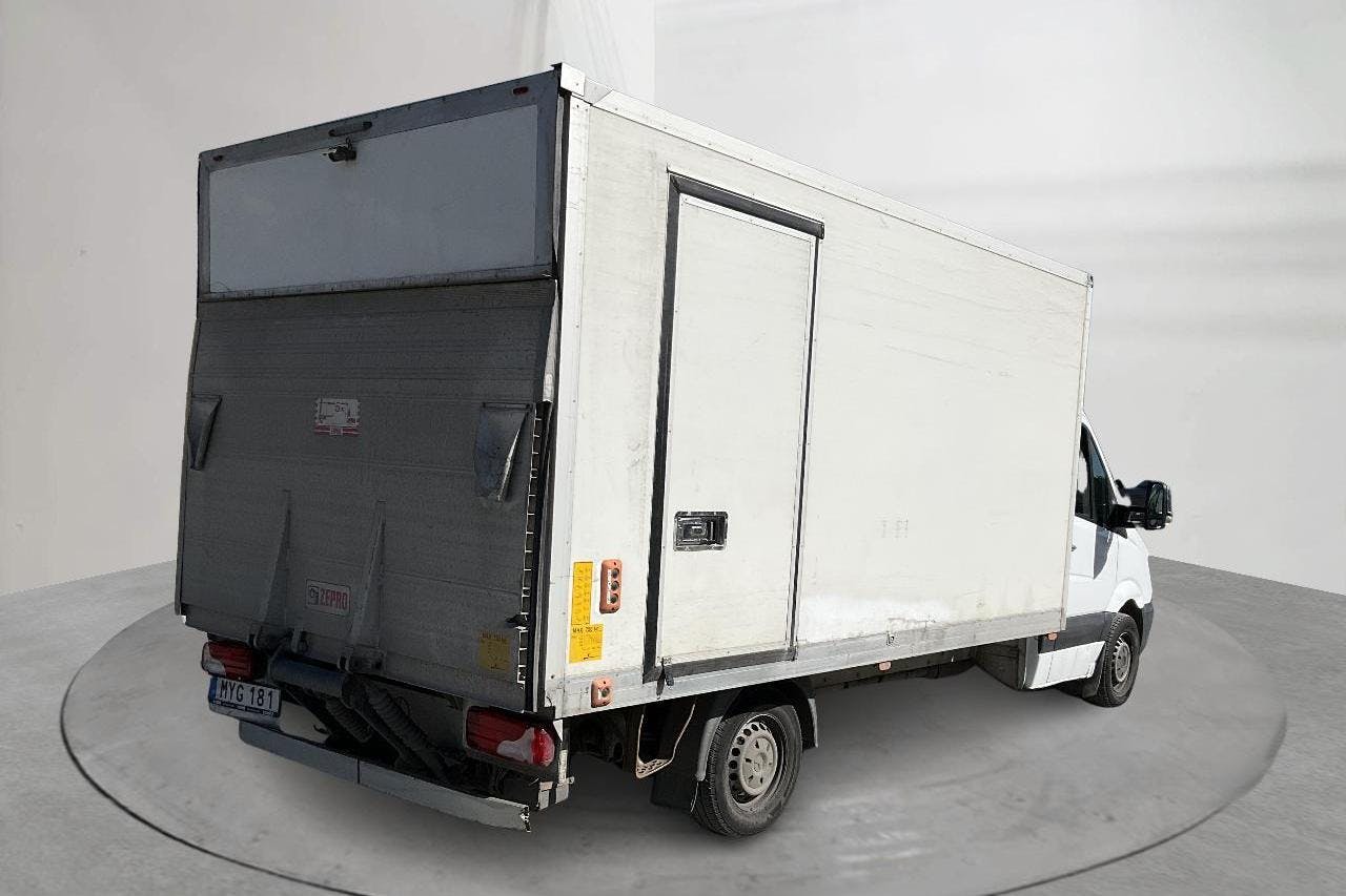 Mercedes Sprinter 319 CDI Volymskåp (190hk) - 20 888 mil - Automat - vit - 2016