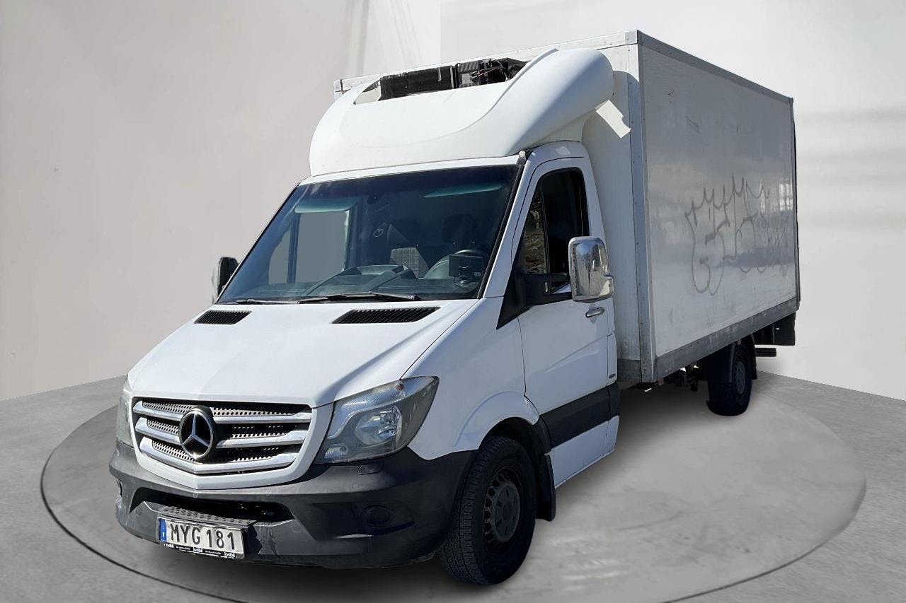 Mercedes Sprinter 319 CDI Volymskåp (190hk) - 20 888 mil - Automat - vit - 2016