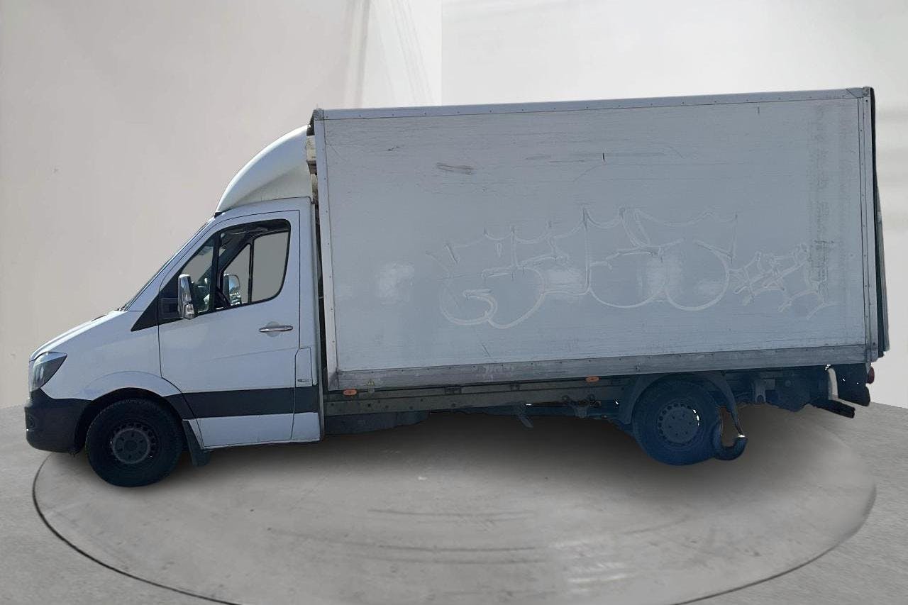 Mercedes Sprinter 319 CDI Volymskåp (190hk) - 20 888 mil - Automat - vit - 2016