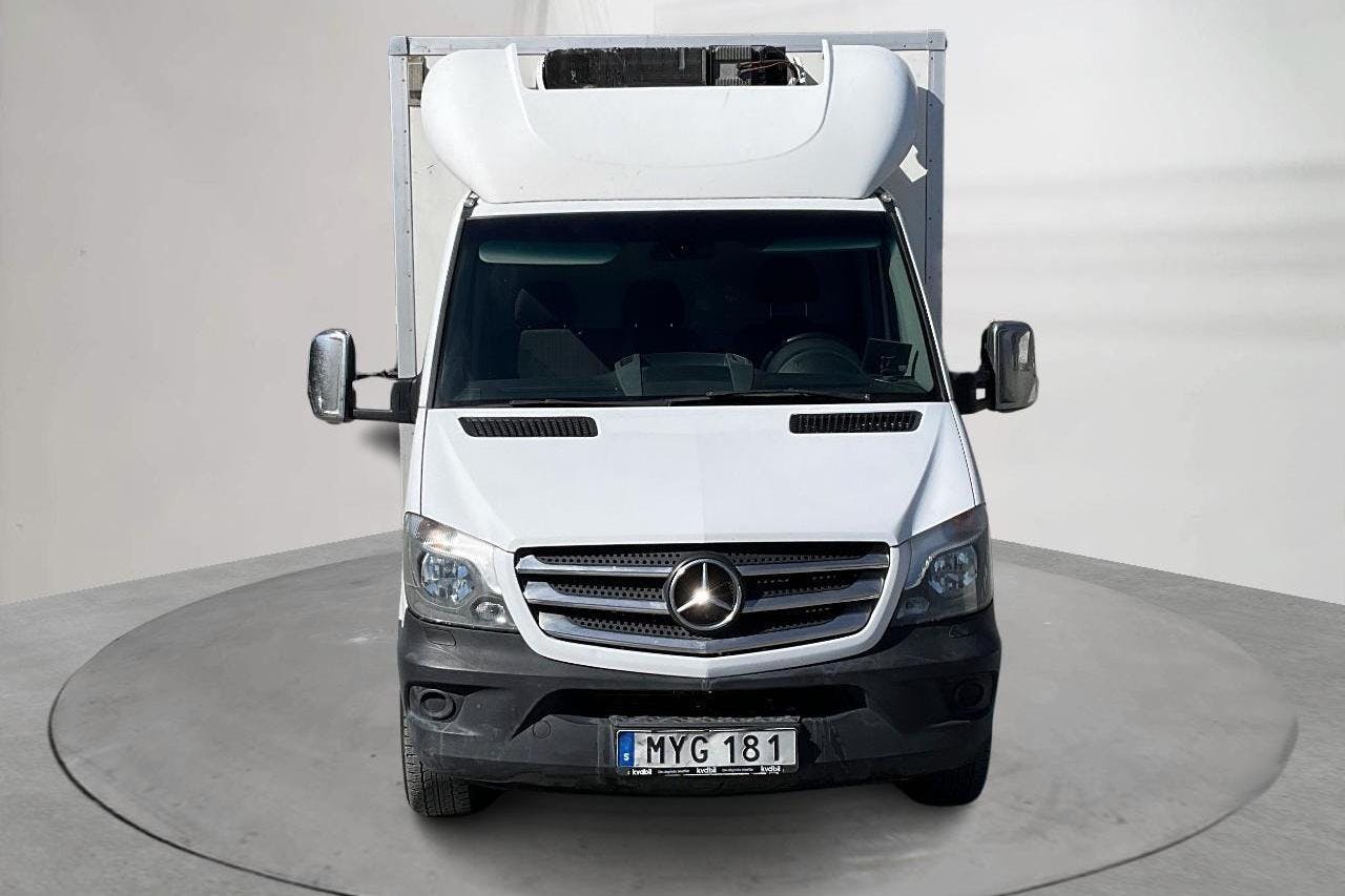 Mercedes Sprinter 319 CDI Volymskåp (190hk) - 20 888 mil - Automat - vit - 2016
