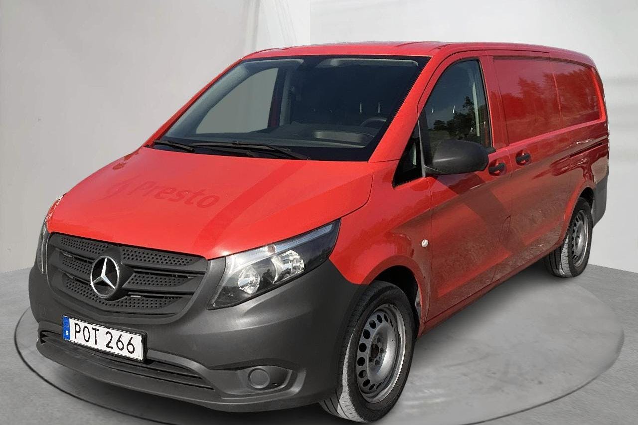 Mercedes Vito 114 CDI W640 (136hk) - 82 420 km - Automatic - red - 2018