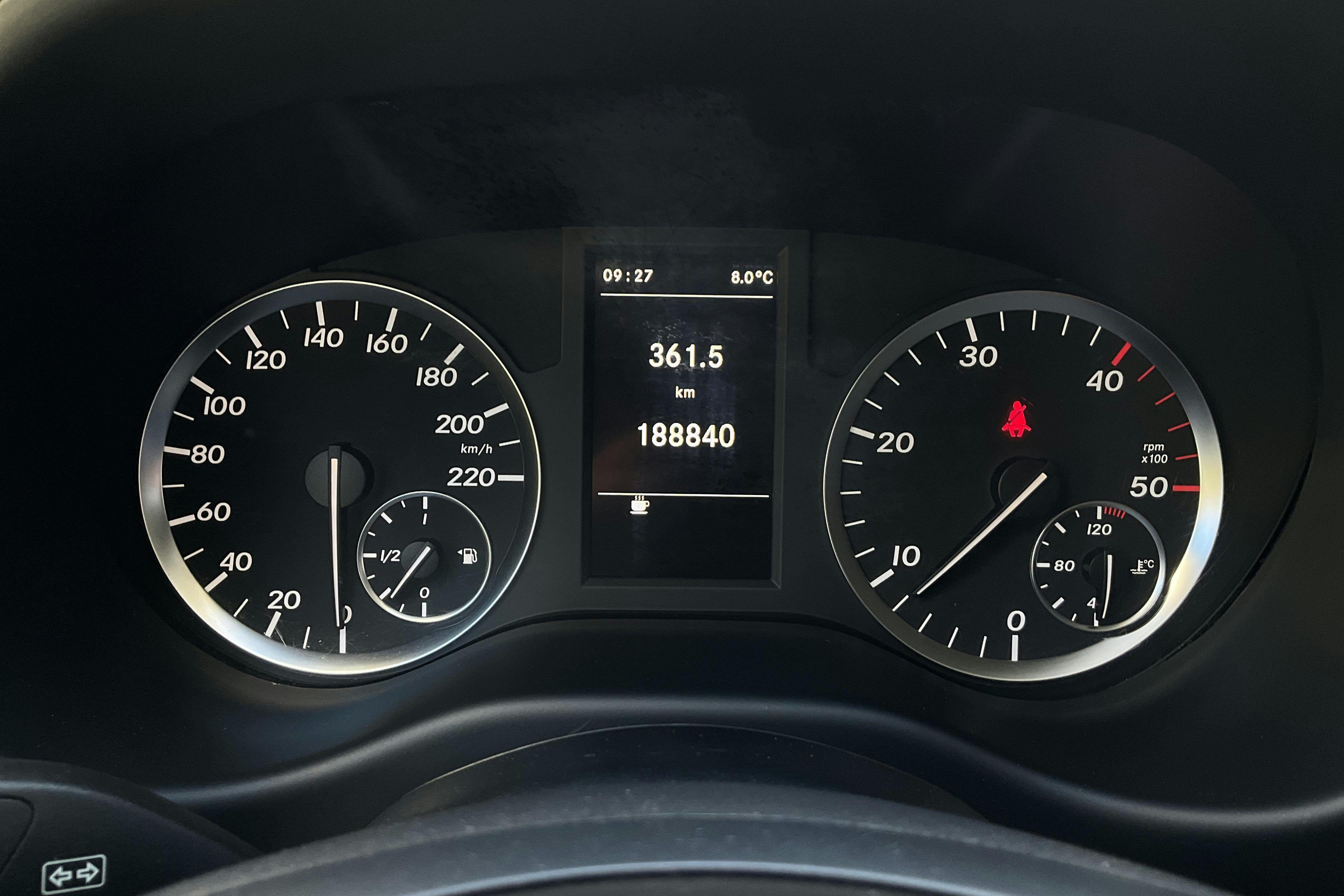 Mercedes Vito Tourer 114 CDI W640 (136hk) - 18 884 mil - Manuell - vit - 2017